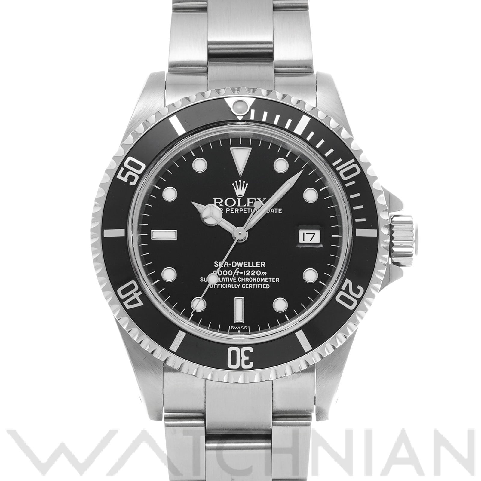 ロレックス シードゥエラー 16600 ブラック メンズ 時計 【中古】【wristwatch】