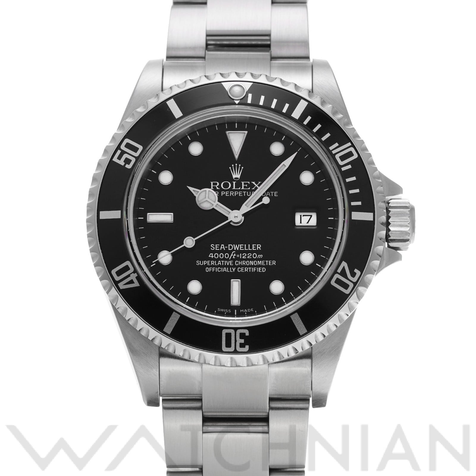 ロレックス シードゥエラー 16600 ブラック メンズ 時計 【中古】【wristwatch】