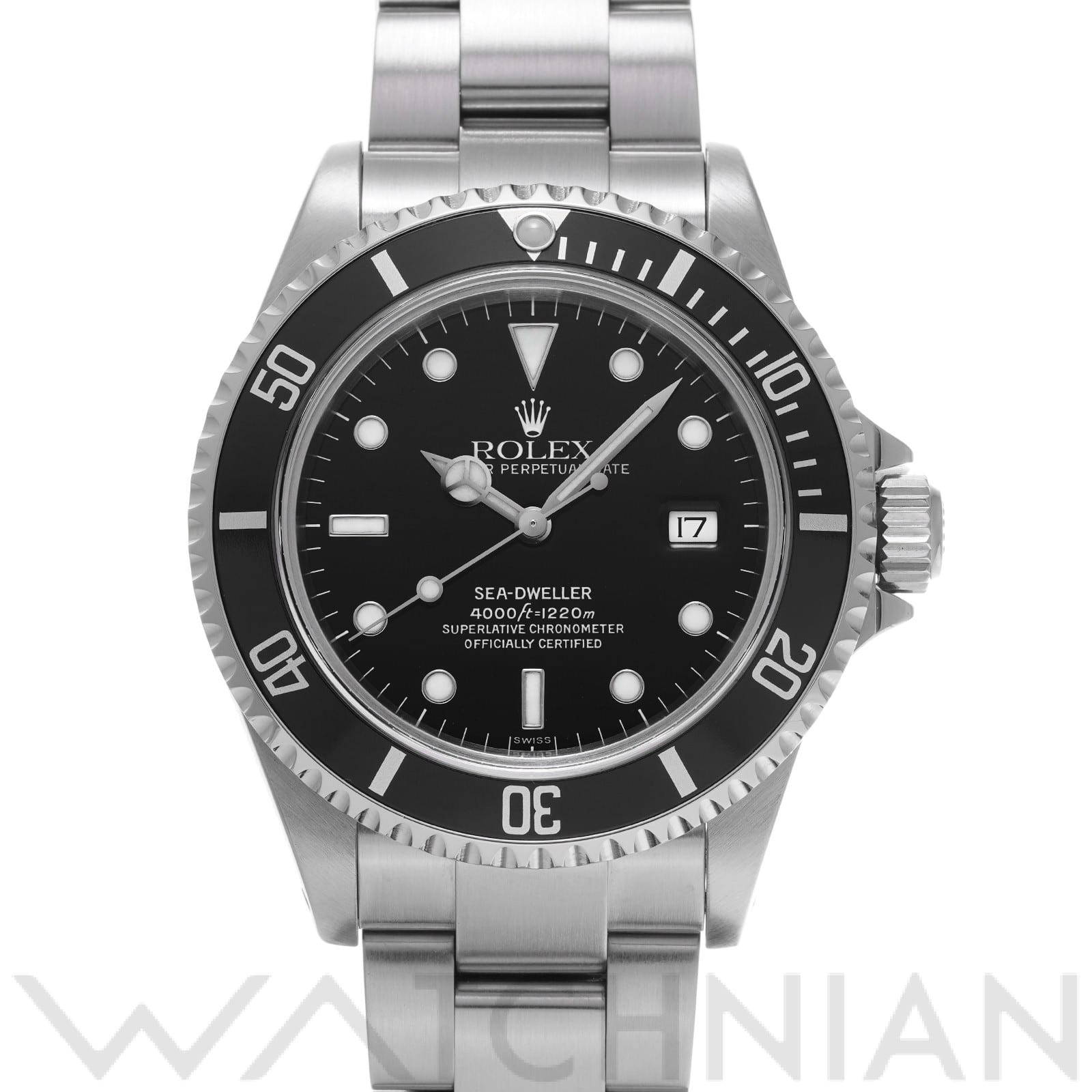 ロレックス シードゥエラー 16600 ブラック メンズ 時計 【中古】【wristwatch】