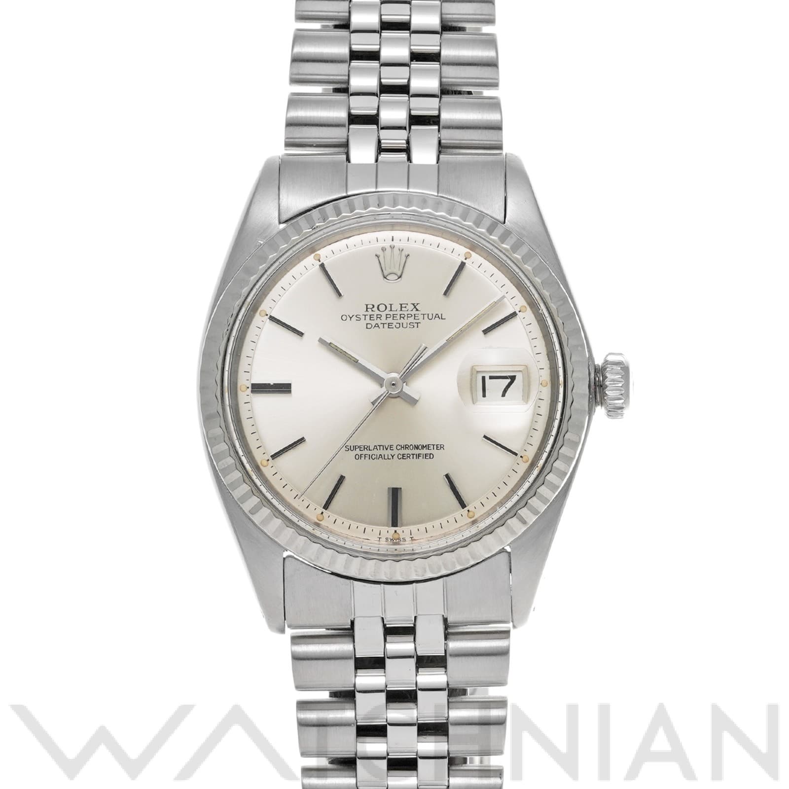 デイトジャスト 1601 30番台(1972年頃製造) シルバー ロレックス ROLEX メンズ 【中古】