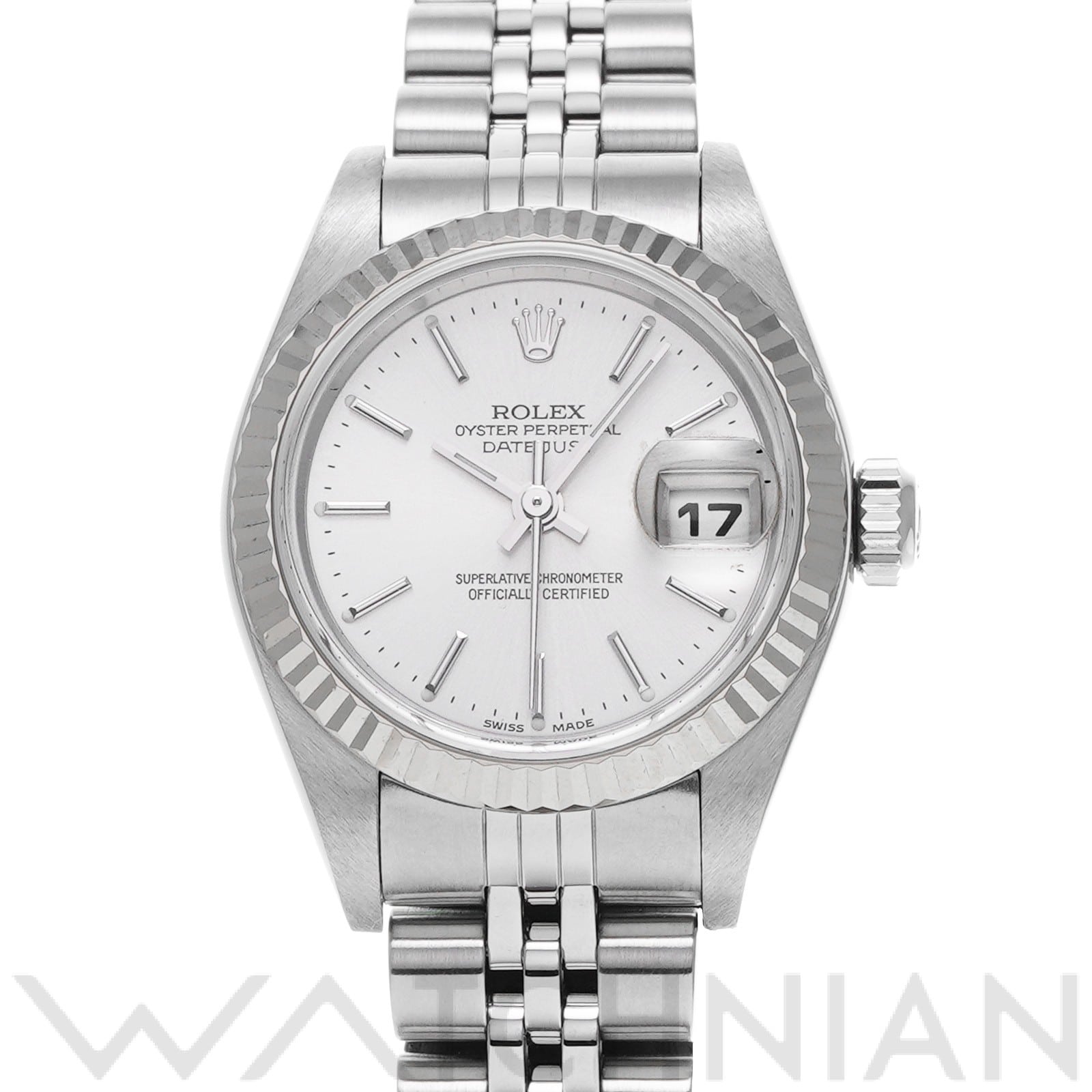 ロレックス デイトジャスト 79174 シルバー レディース 時計 【中古】【wristwatch】