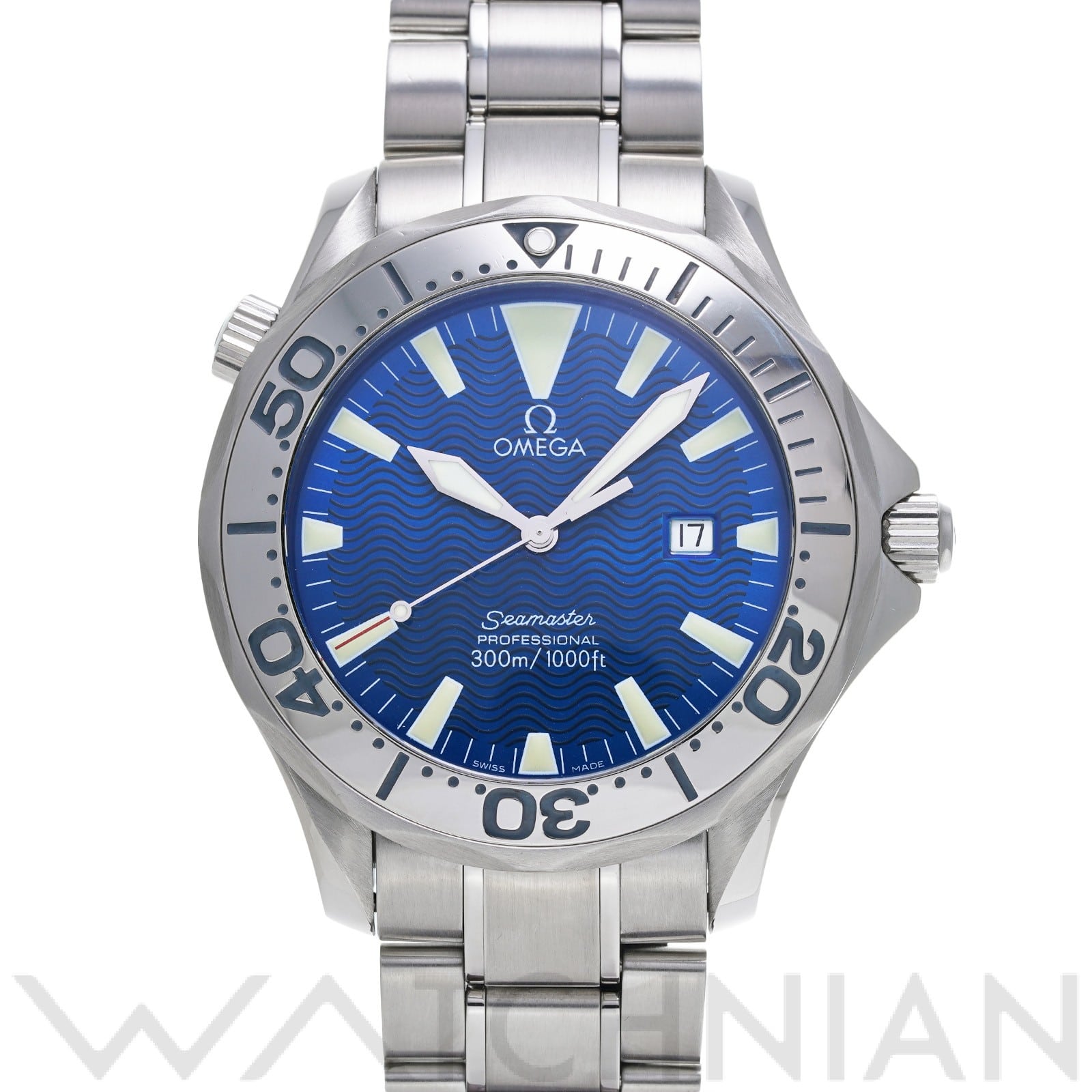 オメガ / OMEGA シーマスター プロフェッショナル 300 2265.80 ブルー メンズ 時計 【中古】【wristwatch】