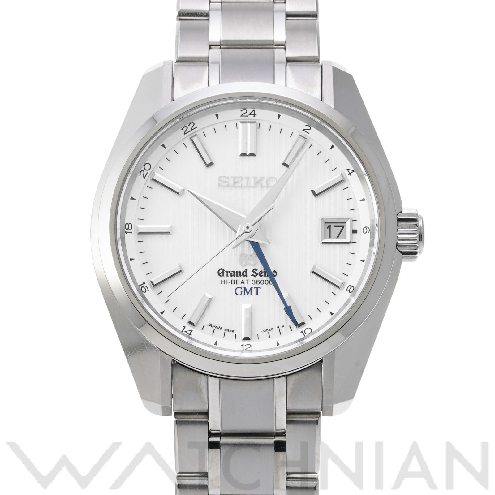 グランドセイコー / Grand Seiko メカニカル ハイビート 36000 GMT SBGJ011 ホワイト メンズ 時計 【中古】【wristwatch】
