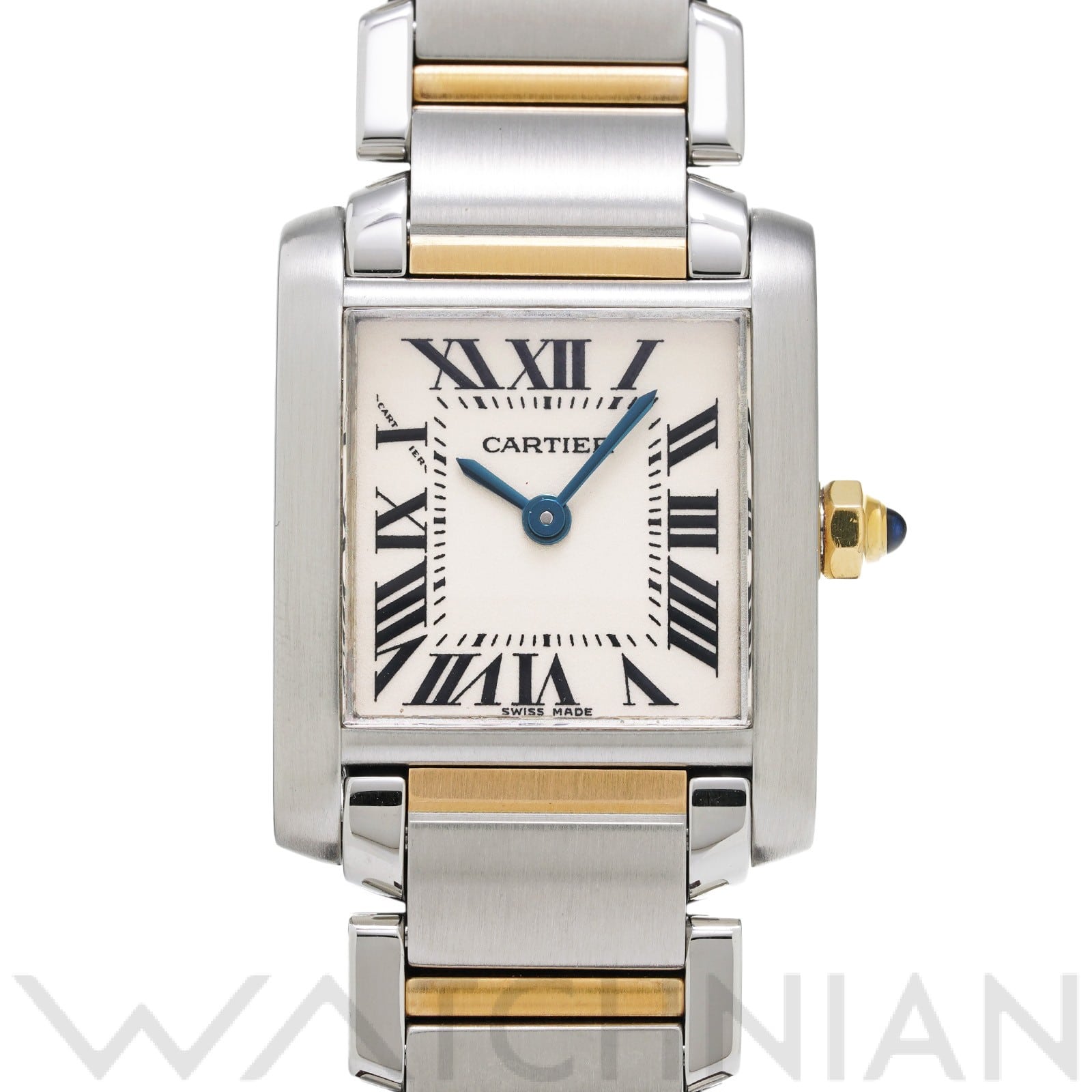 カルティエ / CARTIER タンクフランセーズ SM W51007Q4 シルバー レディース 時計 【中古】【wristwatch】