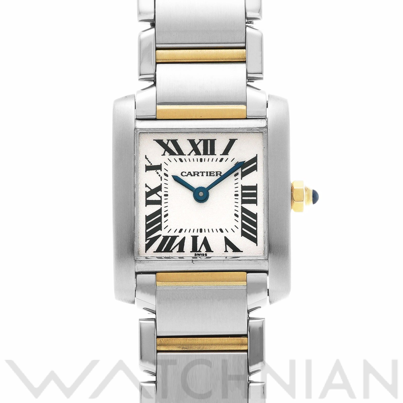 カルティエ / CARTIER タンクフランセーズ SM W51007Q4 シルバー レディース 時計 【中古】【wristwatch】