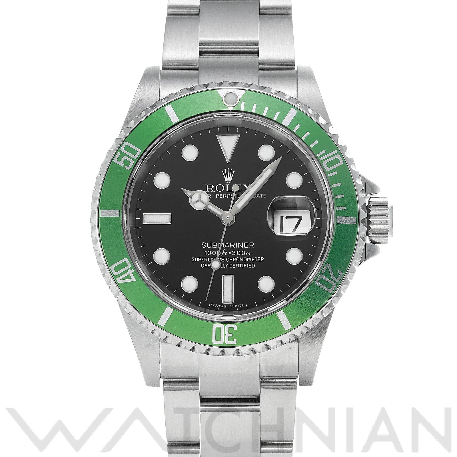 サブマリーナ デイト 16610LV Z番(2007年頃製造) ブラック ロレックス ROLEX メンズ 【中古】