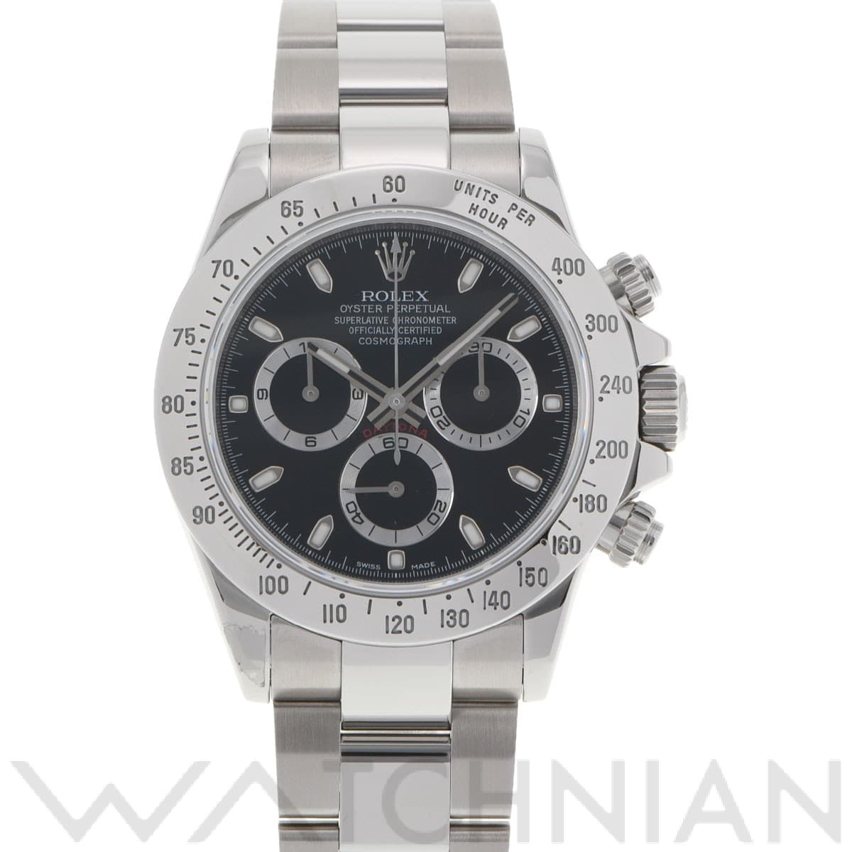 ロレックス コスモグラフ デイトナ 116520 ブラック メンズ 時計 【中古】【wristwatch】