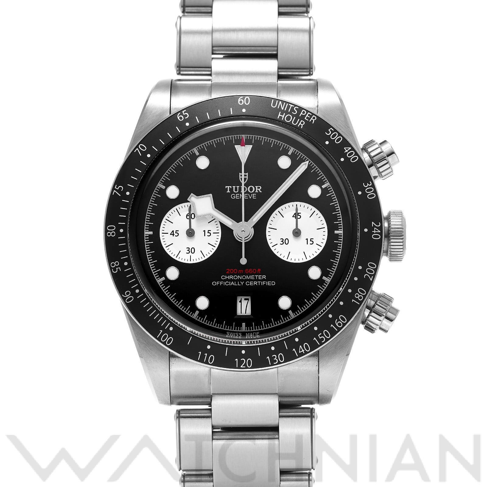 チューダー / チュードル / TUDOR ブラックベイ クロノ 79360N ブラック/シルバー メンズ 時計 【中古】【wristwatch】