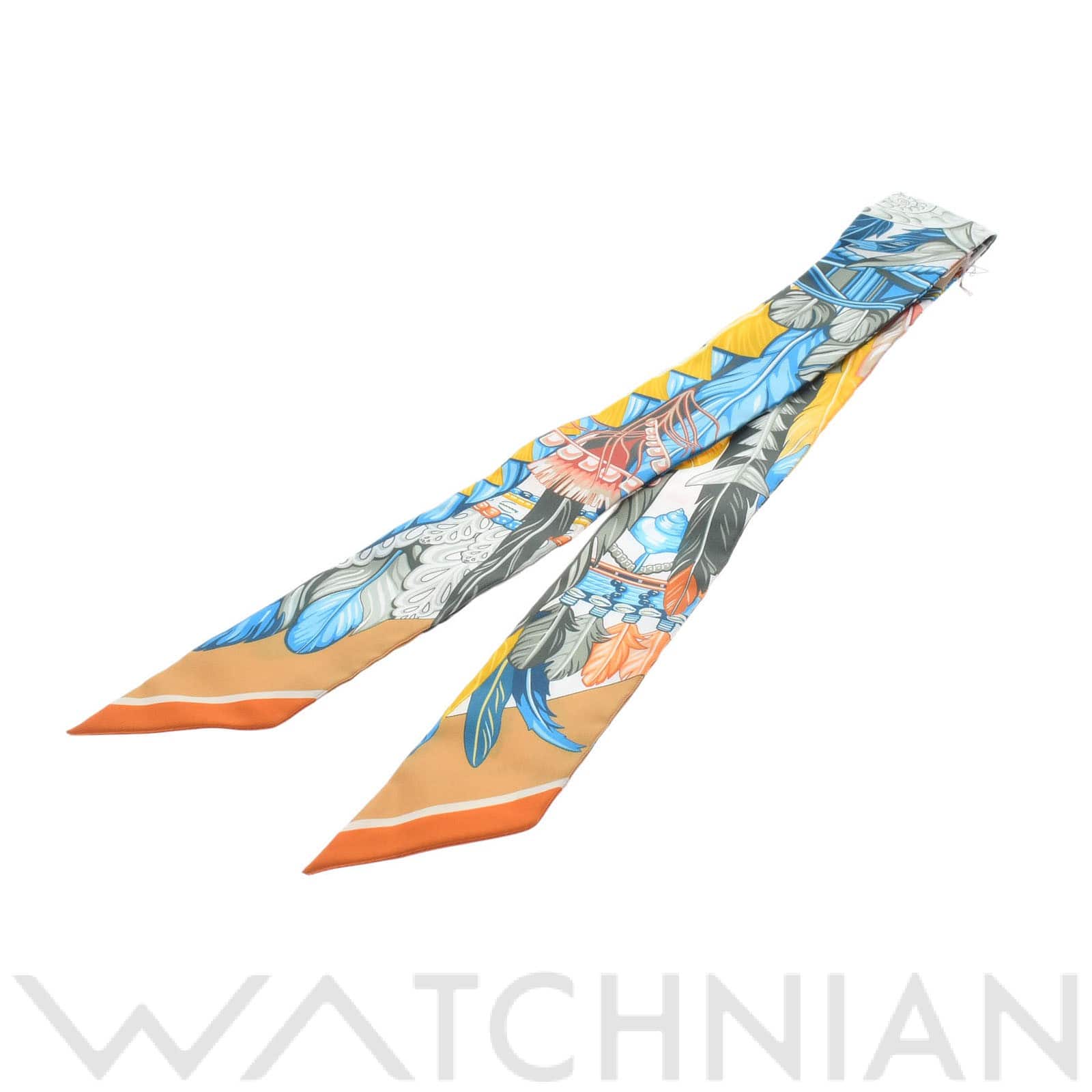 エルメス / HERMES ツイリー DANSE PACIFIQUE マルチカラー シルク100％ レディース 【新品】【other】