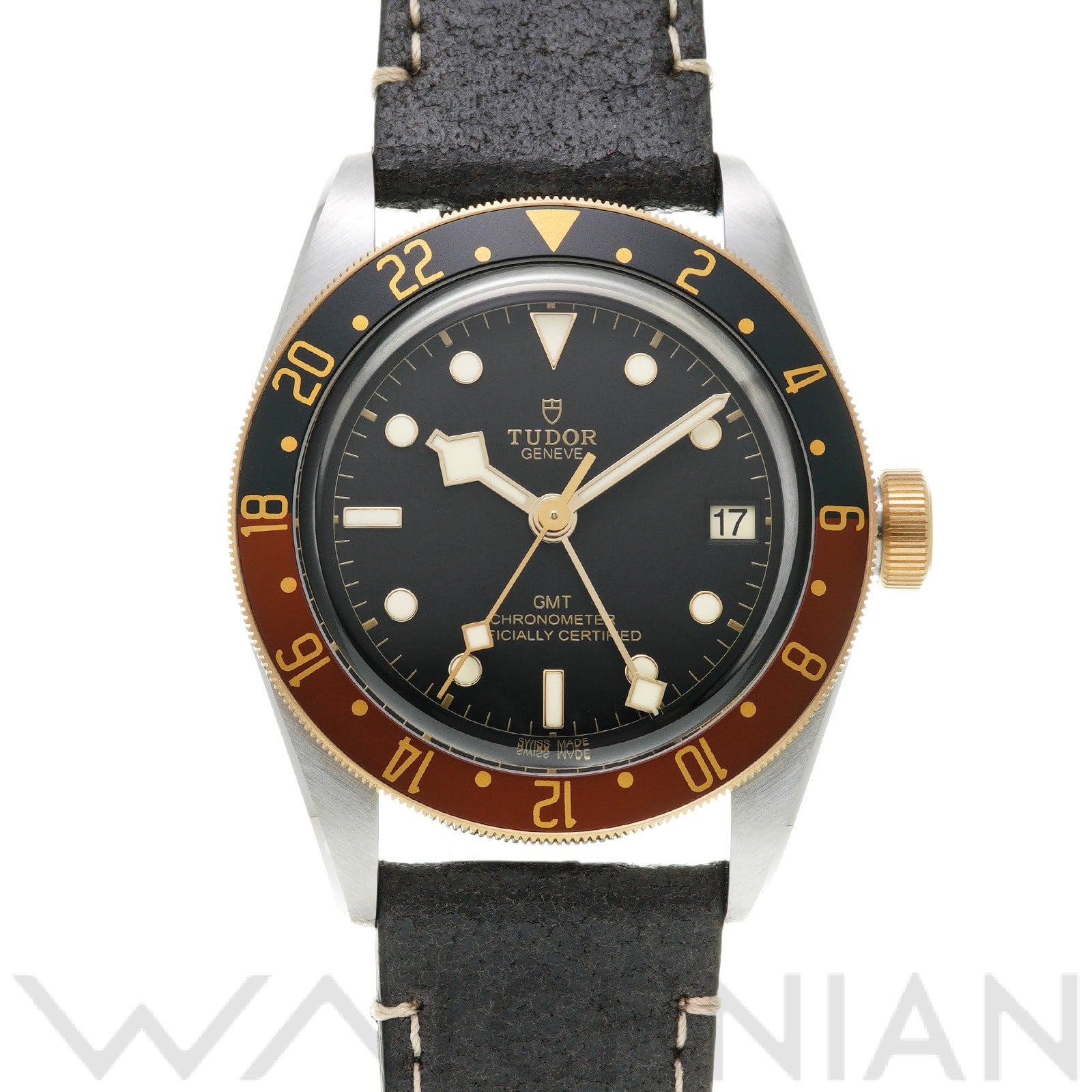 チューダー / チュードル / TUDOR ブラックベイ GMT S&G 79833MN ブラック メンズ 時計 【中古】【wristwatch】