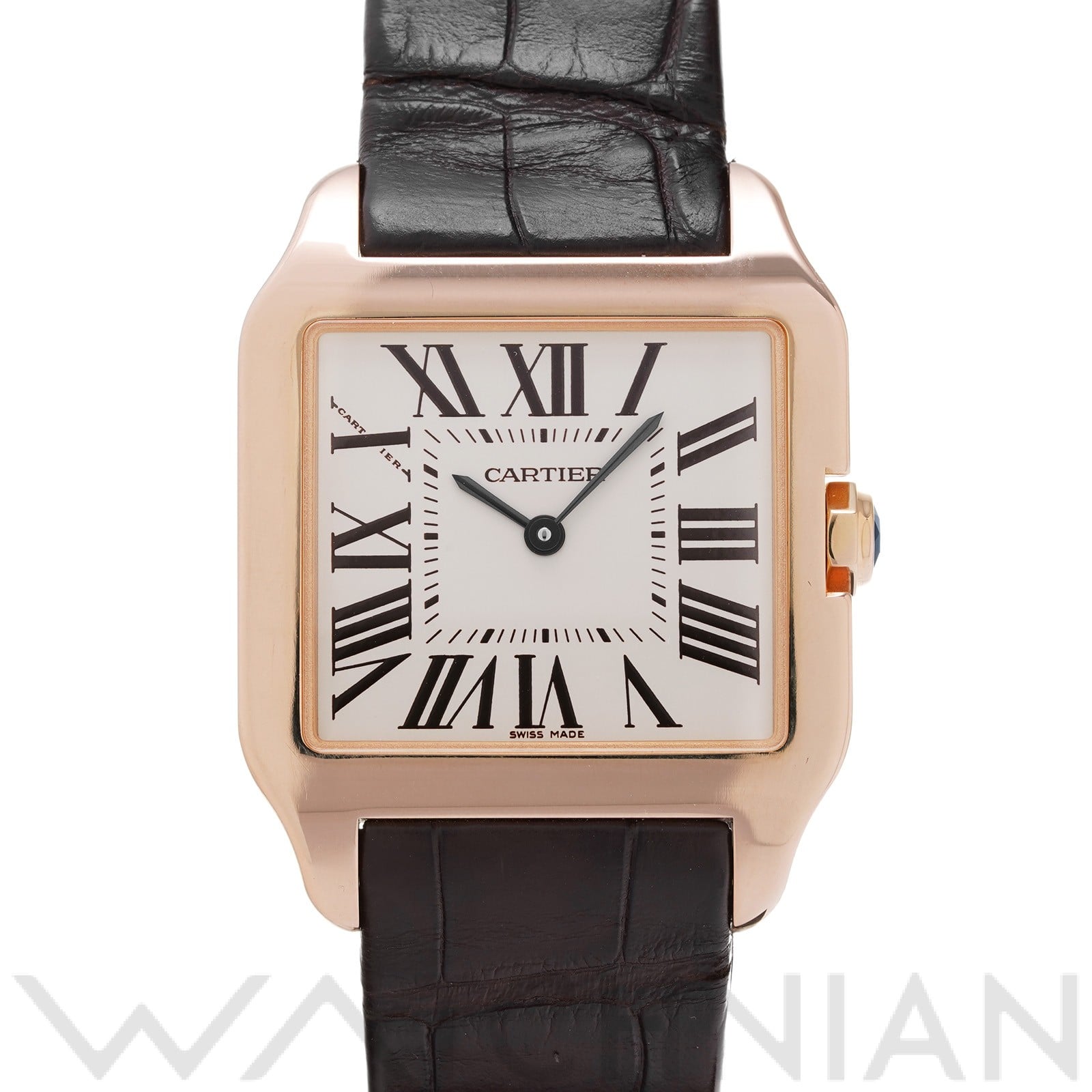 サントス デュモン SM W2009251 シルバー カルティエ CARTIER レディース 【中古】