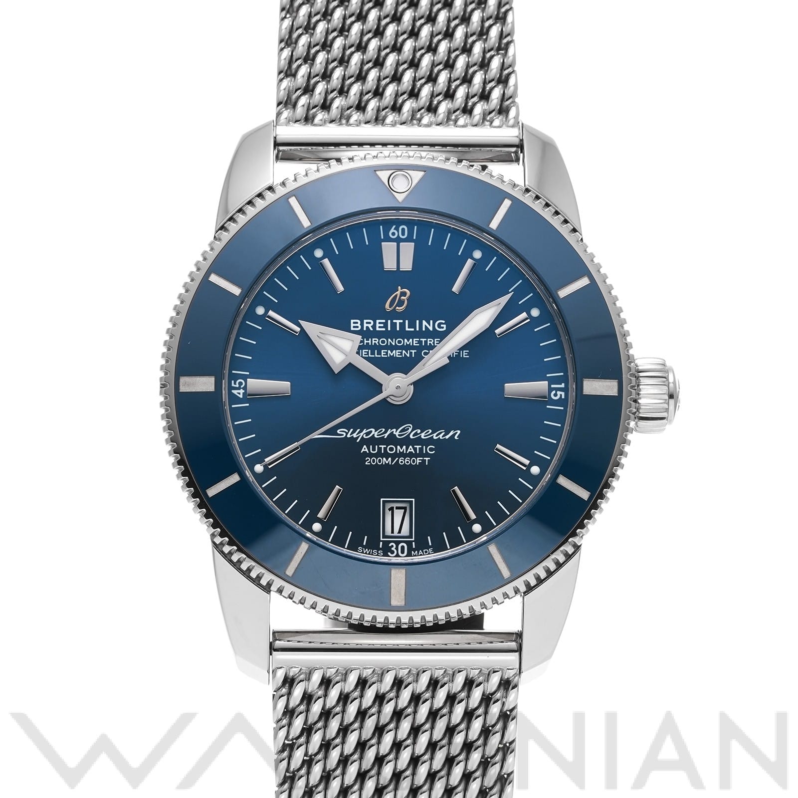 ブライトリング / BREITLING スーパーオーシャン ヘリテージ II B20 オートマチック 42 AB2010161C1S1 ブルー メンズ 時計 【中古】【wristwatch】