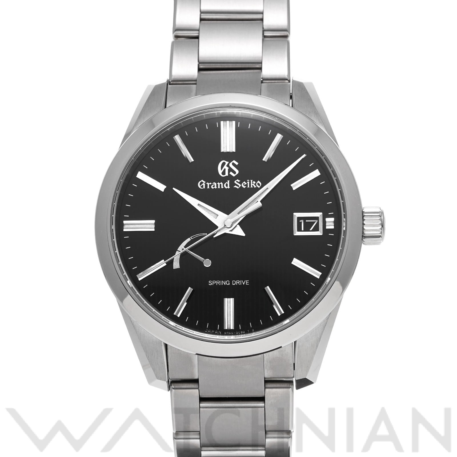 グランドセイコー / Grand Seiko ヘリテージコレクション スプリングドライブ SBGA349 ブラック メンズ 時計 【中古】【wristwatch】