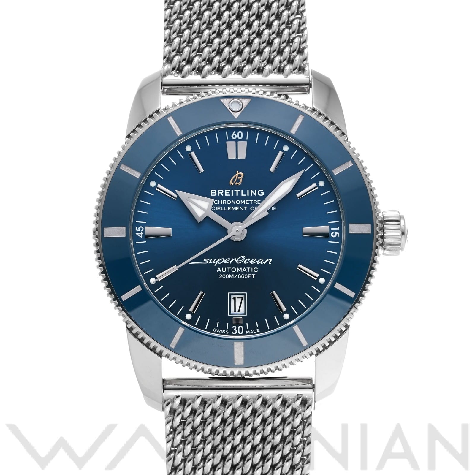 ブライトリング / BREITLING スーパーオーシャン ヘリテージ II B20 46 AB2020161C1A1 ブルー メンズ 時計 【中古】【wristwatch】