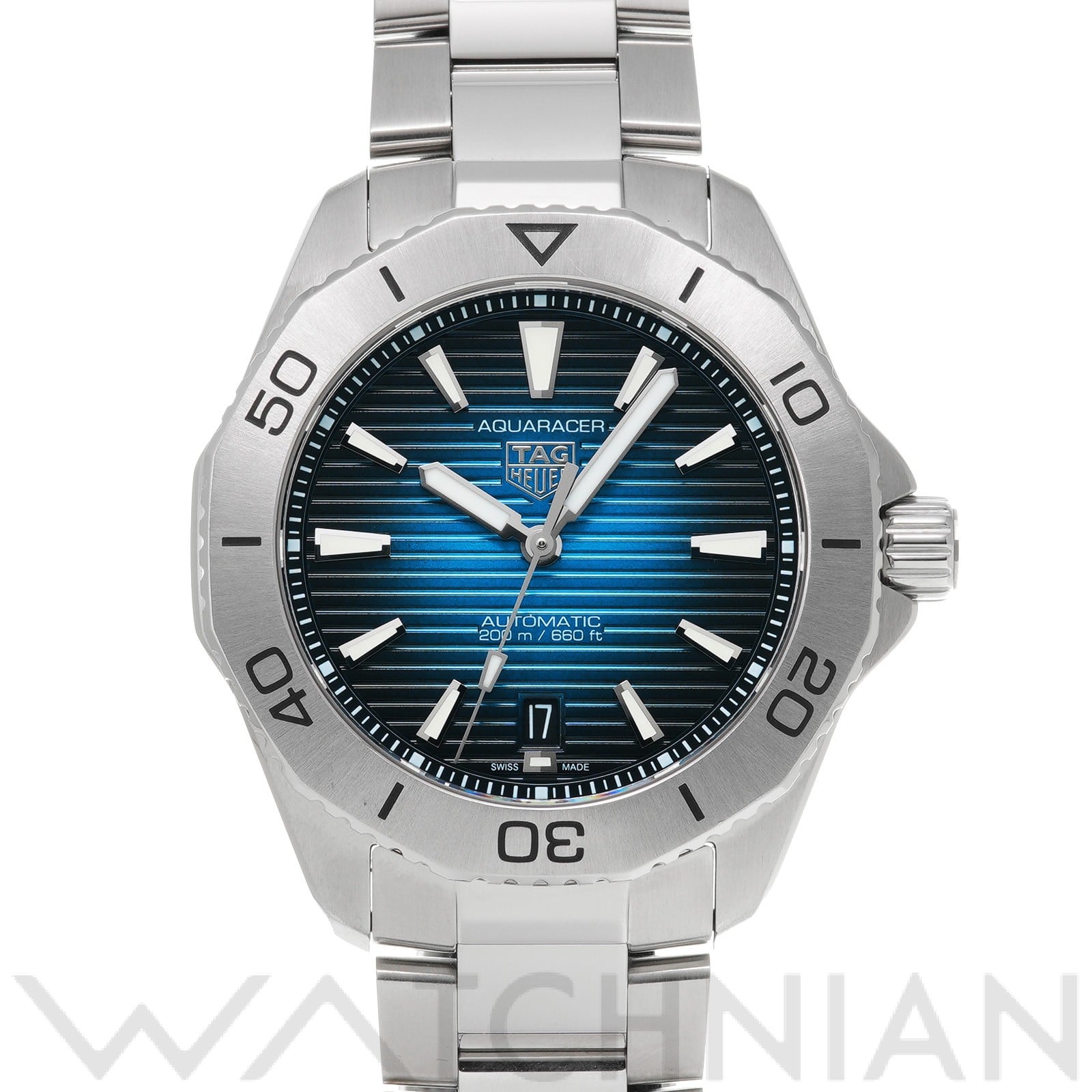 タグ ホイヤー / TAG HEUER アクアレーサー プロフェッショナル 200 キャリバー5 WBP2111.BA0627 ブルー メンズ 時計 【中古】【wristwatch】