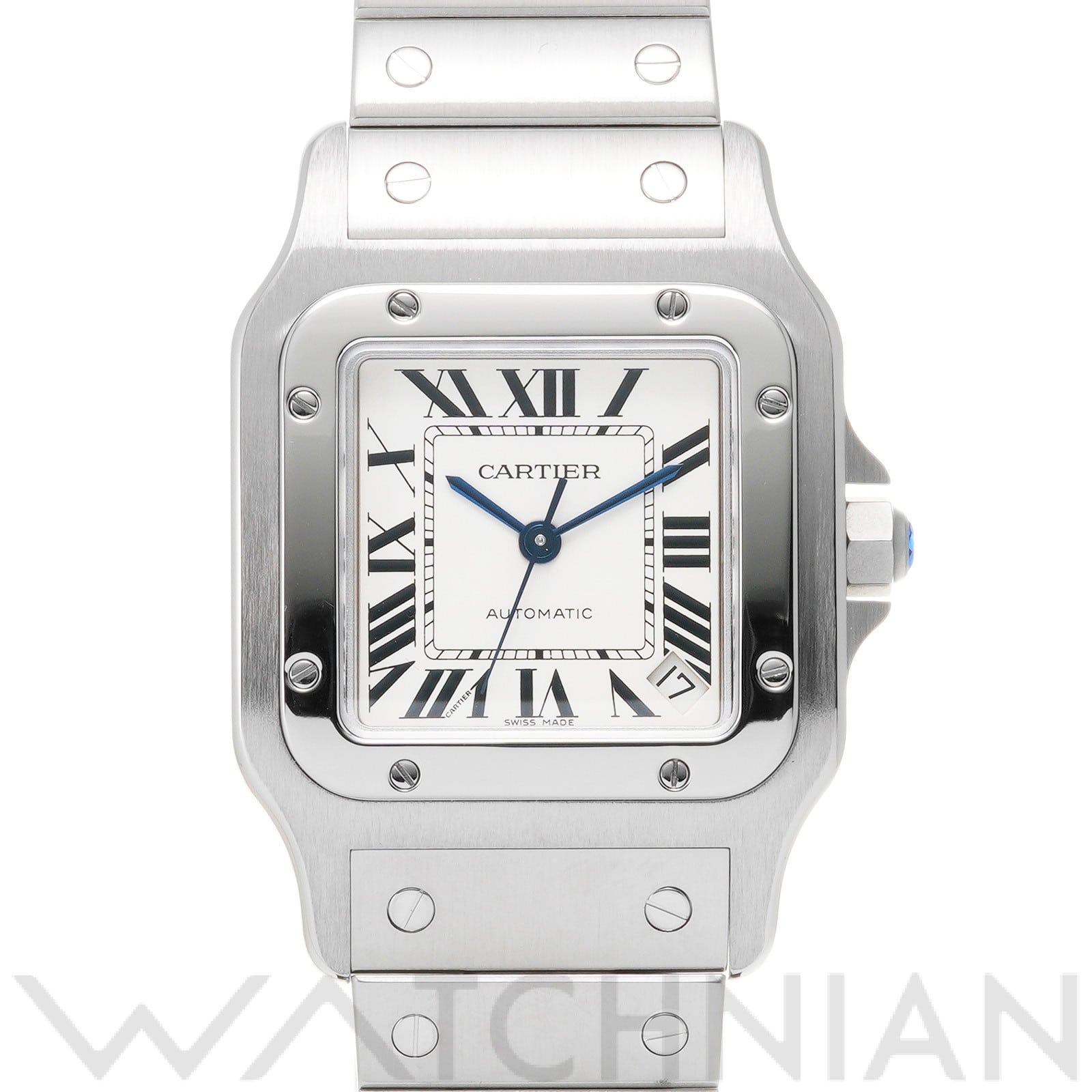 カルティエ / CARTIER サントス ガルベ XL W20098D6 シルバー メンズ 時計 【中古】【wristwatch】