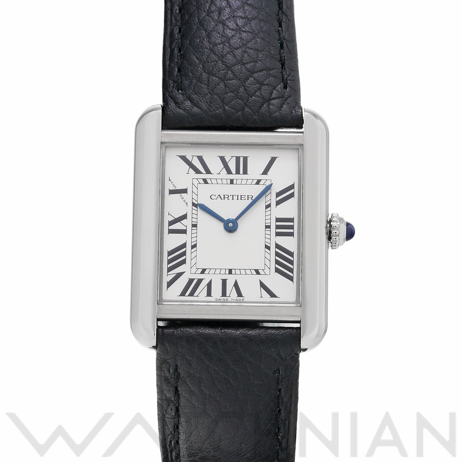 タンク ソロ SM WSTA0030 シルバー カルティエ CARTIER レディース 【中古】