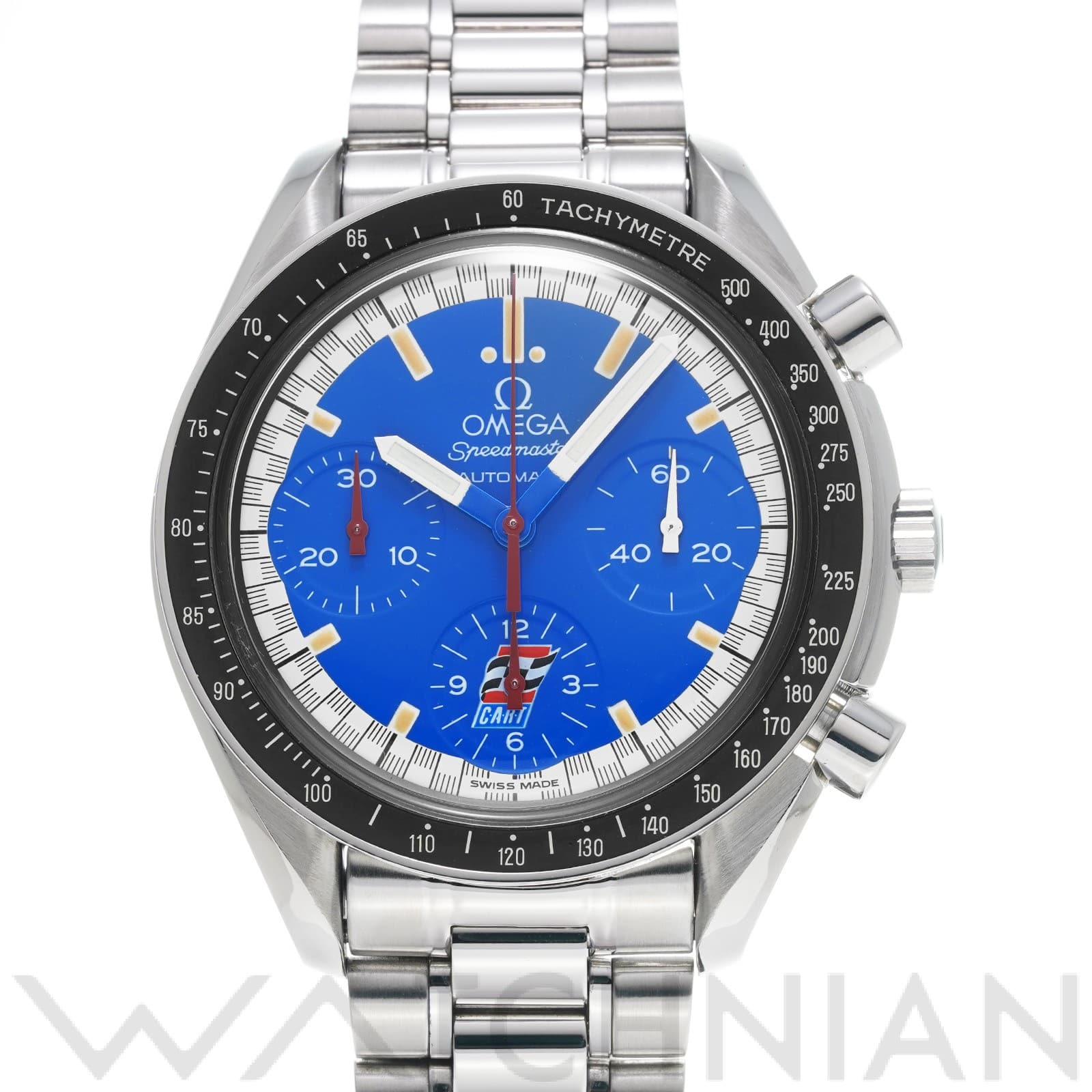 オメガ / OMEGA スピードマスター レーシング ミハエル・シューマッハ 3510.80 ブルー メンズ 時計 【中古】【wristwatch】