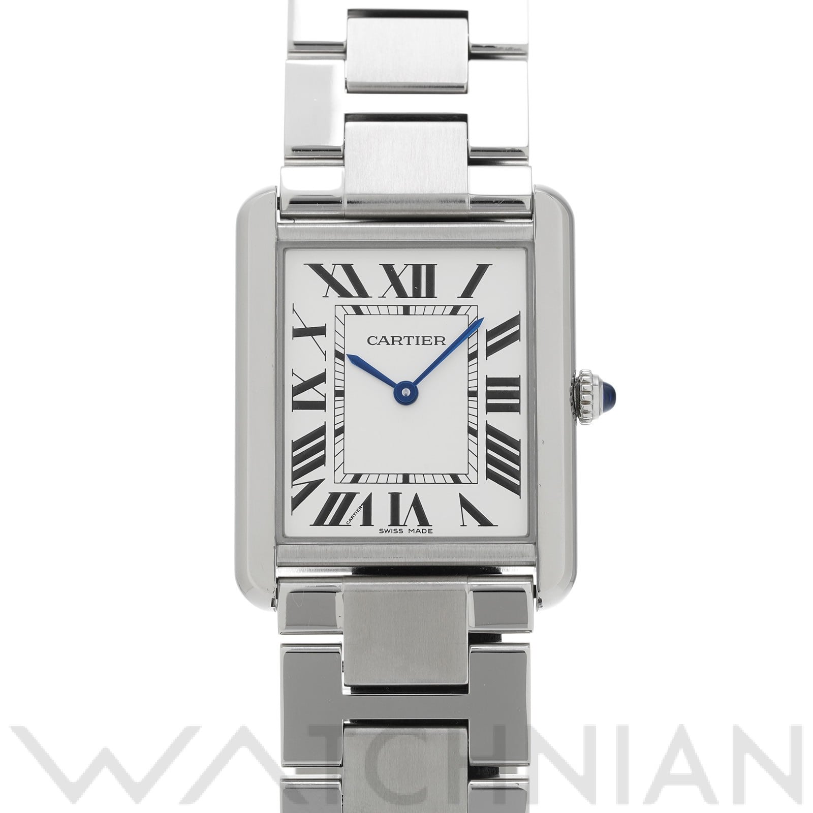 カルティエ / CARTIER タンク ソロ LM W5200014 シルバー メンズ 時計 【中古】【wristwatch】