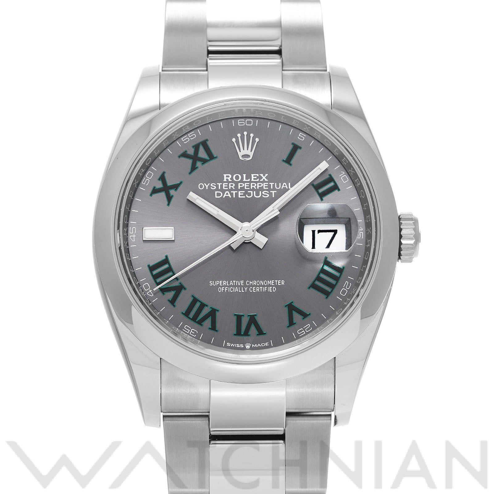 ロレックス デイトジャスト 36 126200 スレート メンズ 時計 【未使用】【wristwatch】