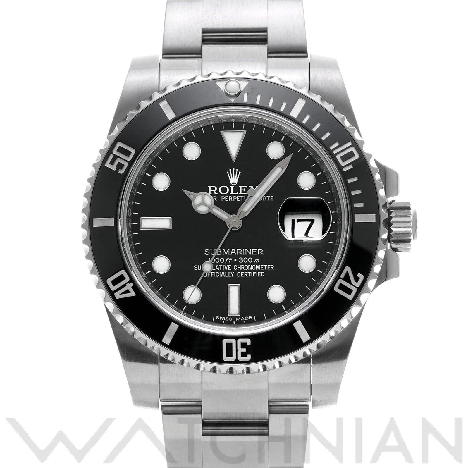 ロレックス サブマリーナ デイト 116610LN ブラック メンズ 時計 【中古】【wristwatch】