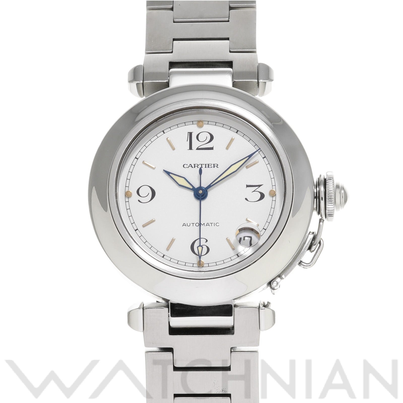 カルティエ / CARTIER パシャC W31015M7 ホワイト ユニセックス 時計 【中古】【wristwatch】