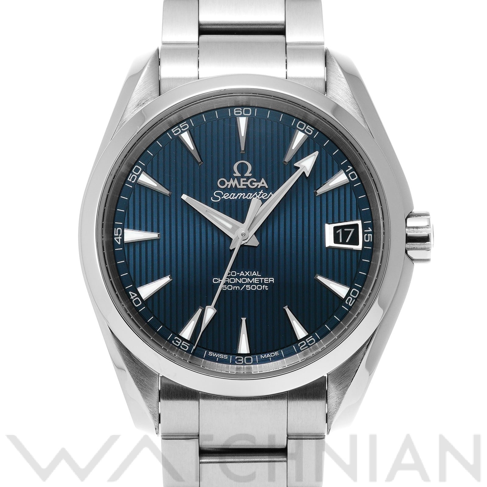 オメガ / OMEGA シーマスター アクアテラ コーアクシャル 231.10.39.21.03.001 ブルー メンズ 時計 【中古】【wristwatch】