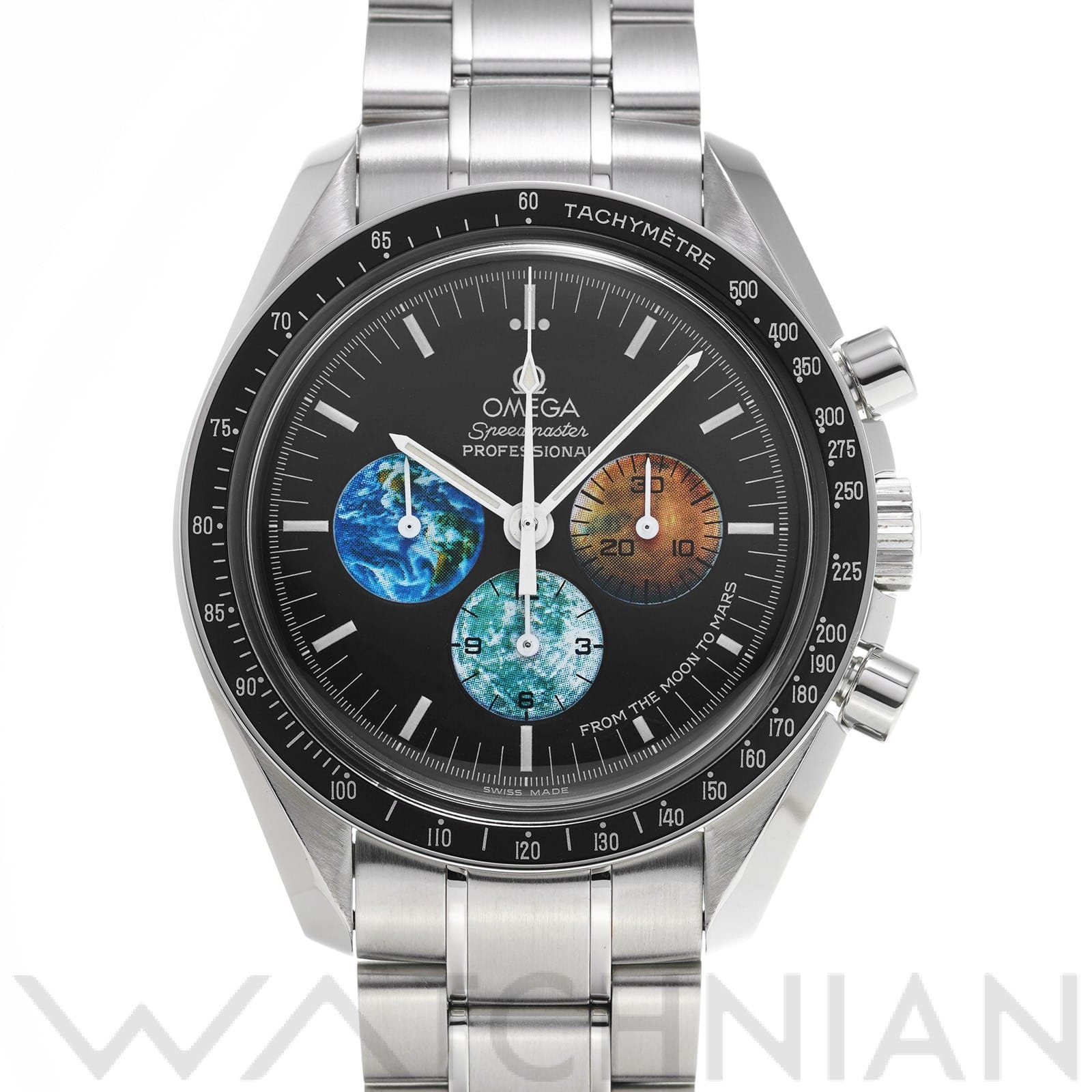 オメガ / OMEGA スピードマスター プロフェッショナル ムーンウォッチ フロムザムーントゥマーズ 3577.50 ブラック メンズ 時計 【中古】【wristwatch】