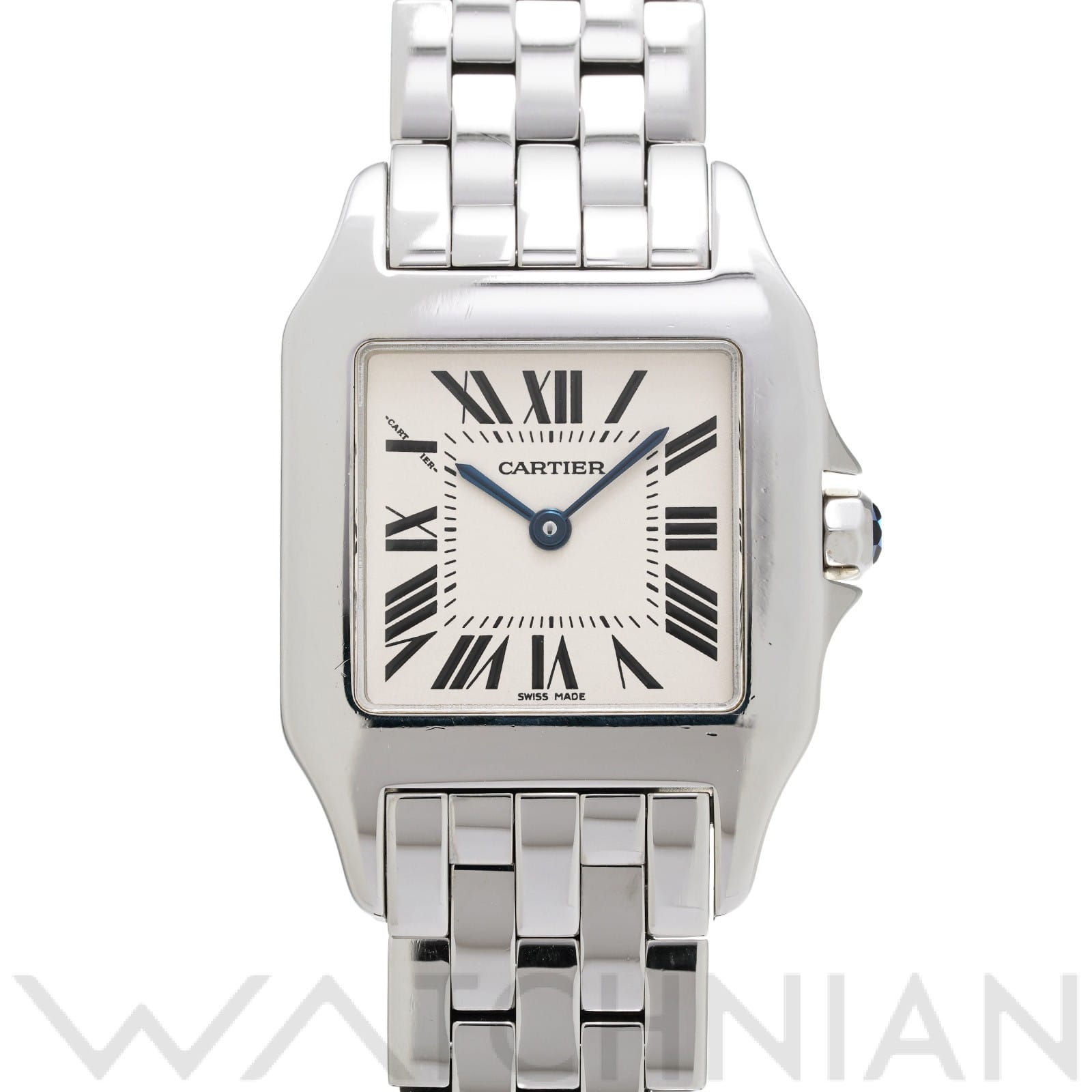 カルティエ / CARTIER サントス ドゥモワゼル LM W25065Z5 シルバー レディース 時計 【中古】【wristwatch】