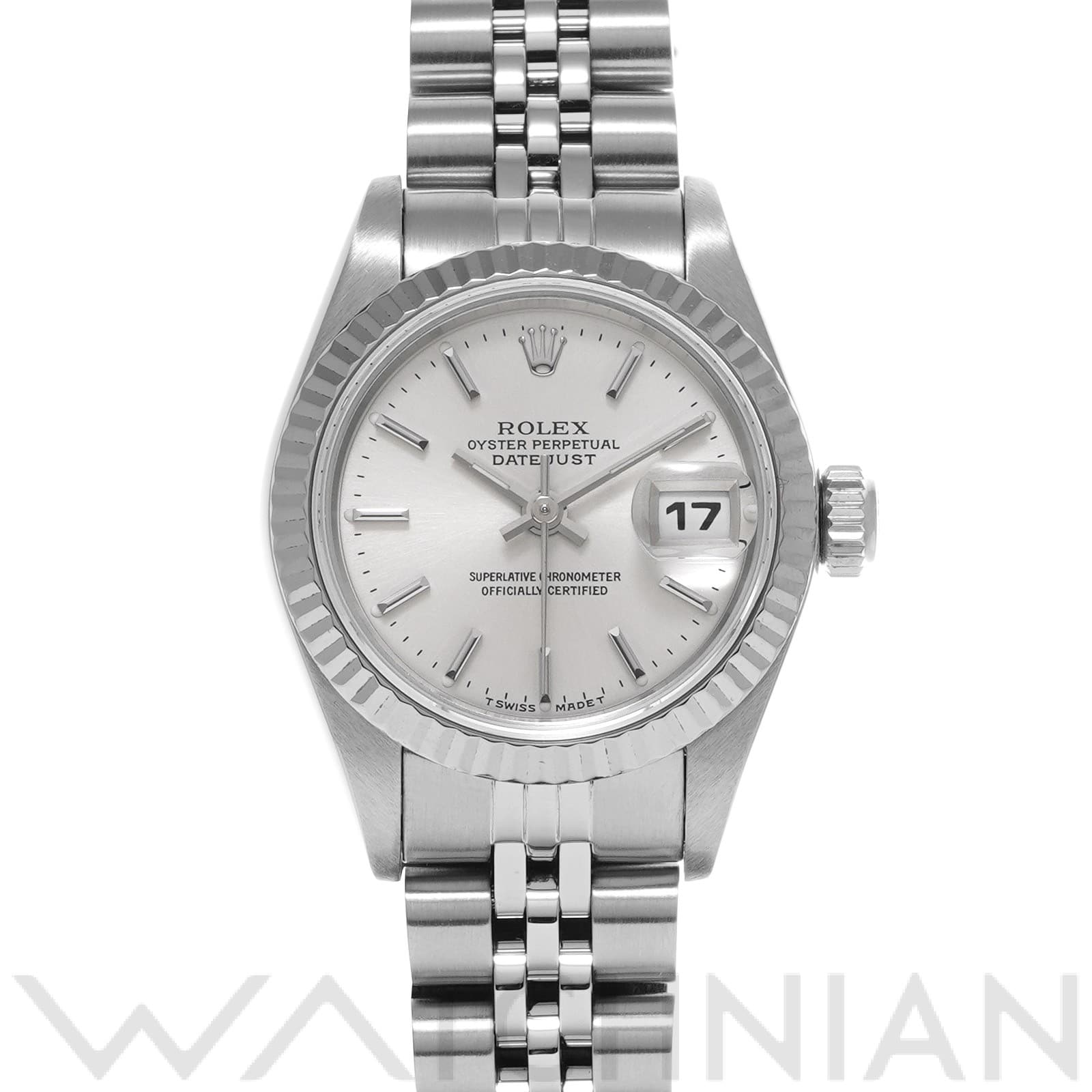 ロレックス デイトジャスト 26 69174 シルバー レディース 時計 【中古】【wristwatch】