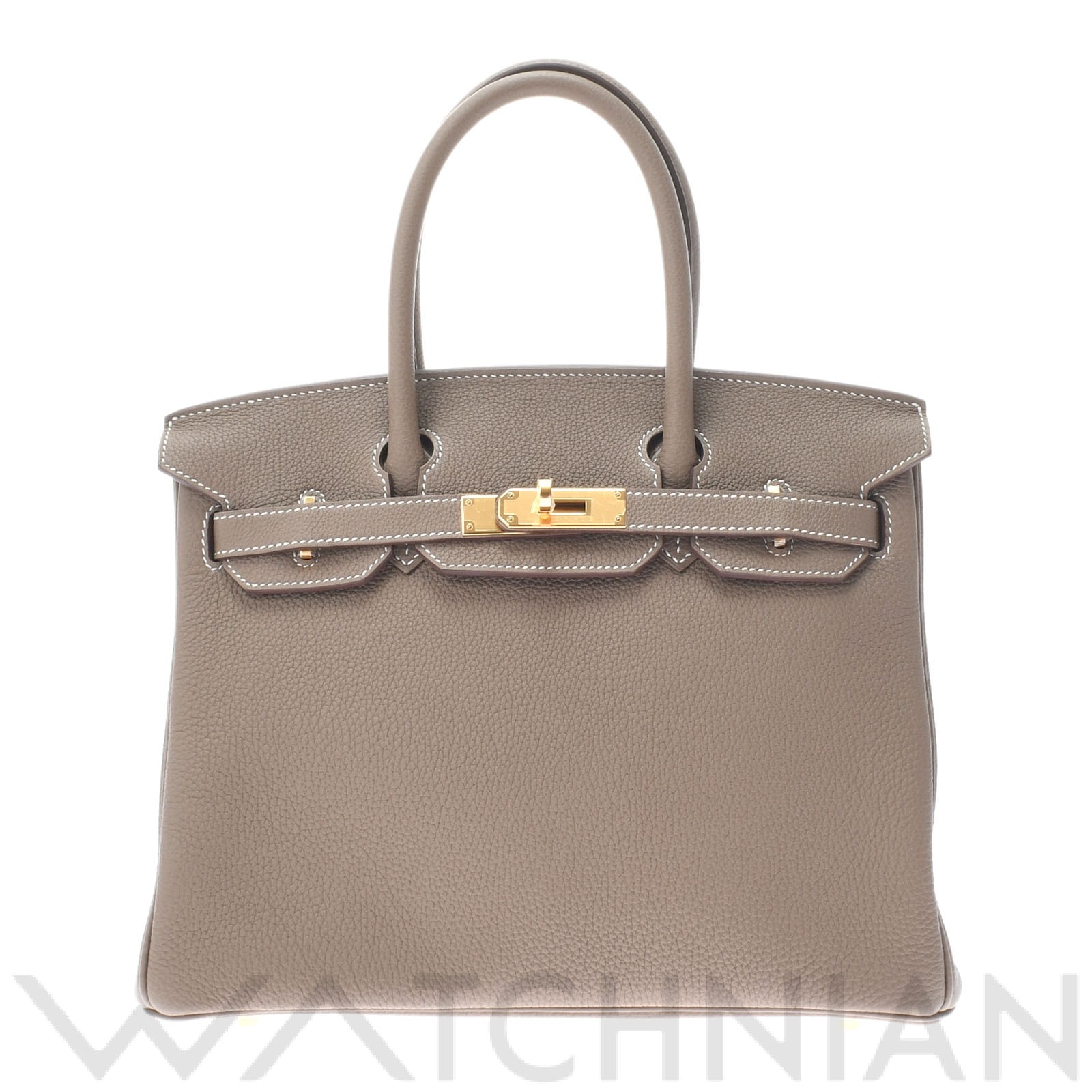 バーキン30 エトゥープ/ゴールド金具 トゴ HERMES エルメス レディース 【新品】