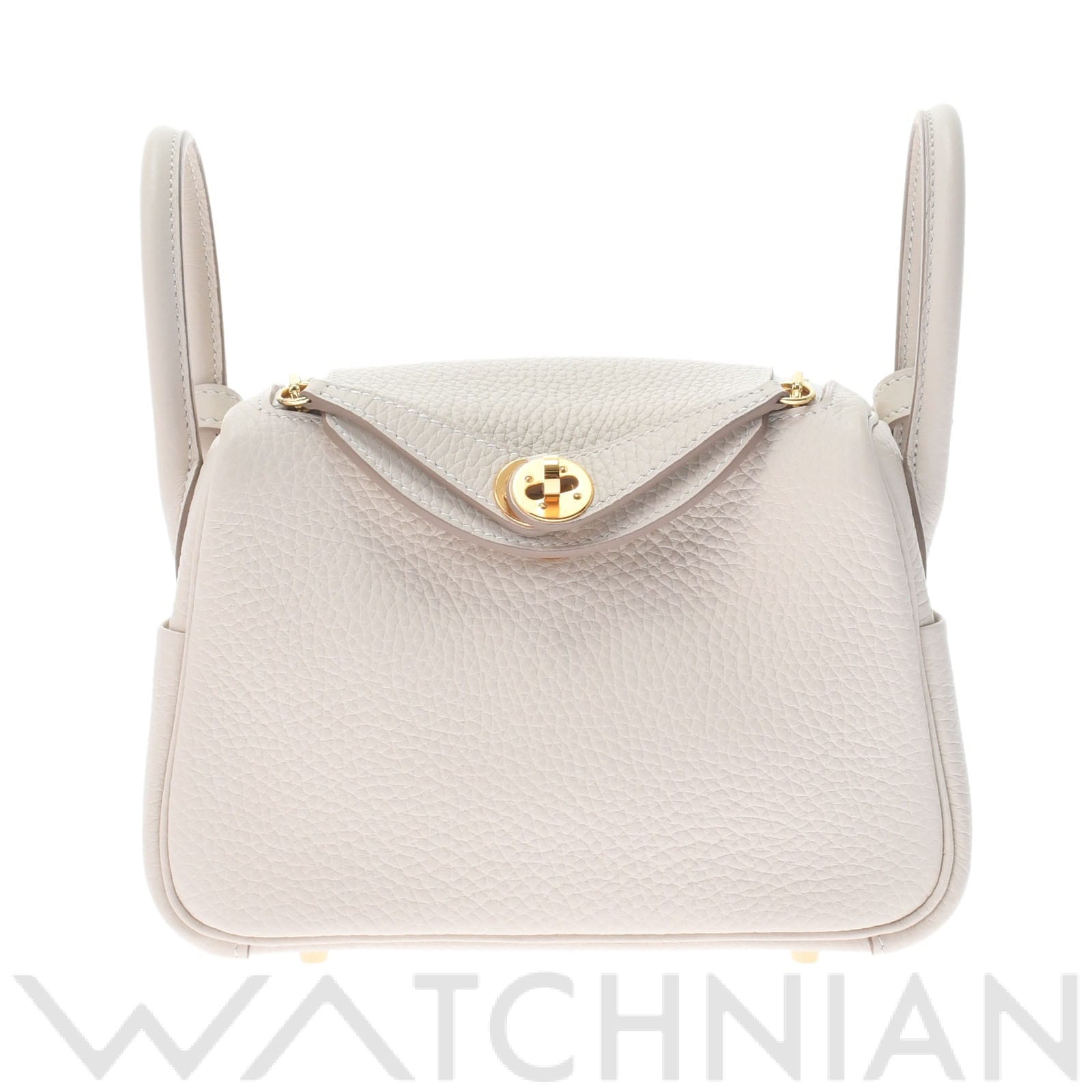 エルメス / HERMES リンディ ミニ 2WAY クレ/ゴールド金具 トリヨンクレマンス レディース バッグ 【未使用】【bag】