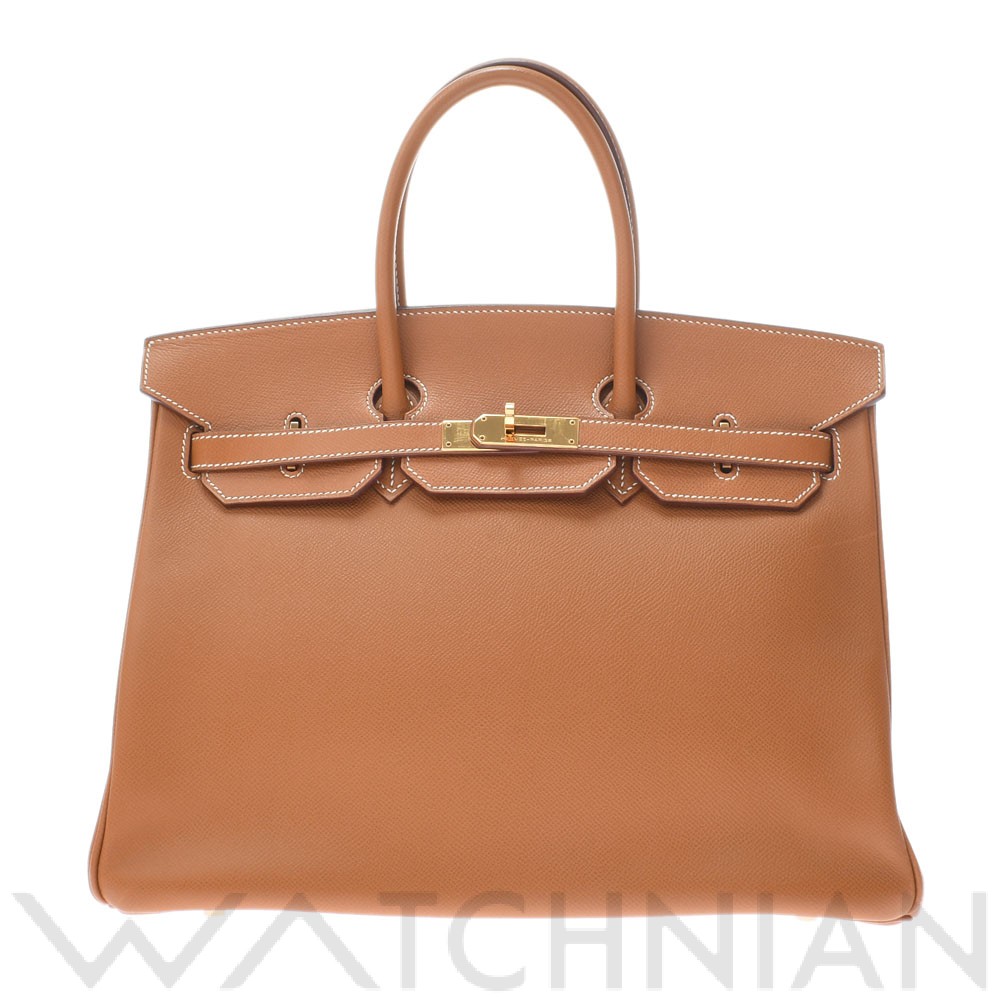 エルメス / HERMES バーキン 35 ゴールド/ゴールド金具 ヴォーエプソン ユニセックス バッグ 【中古】【bag】