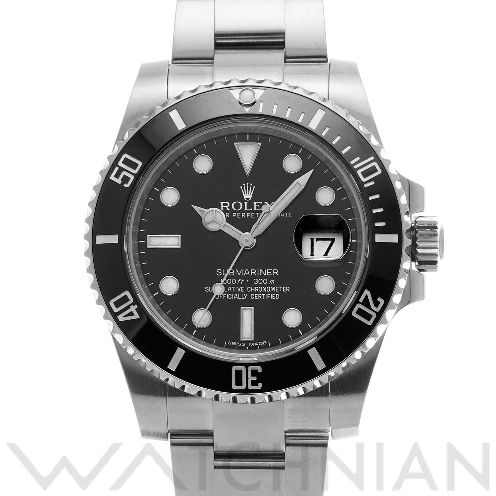 ロレックス サブマリーナ デイト 116610LN ブラック メンズ 時計 【中古】【wristwatch】