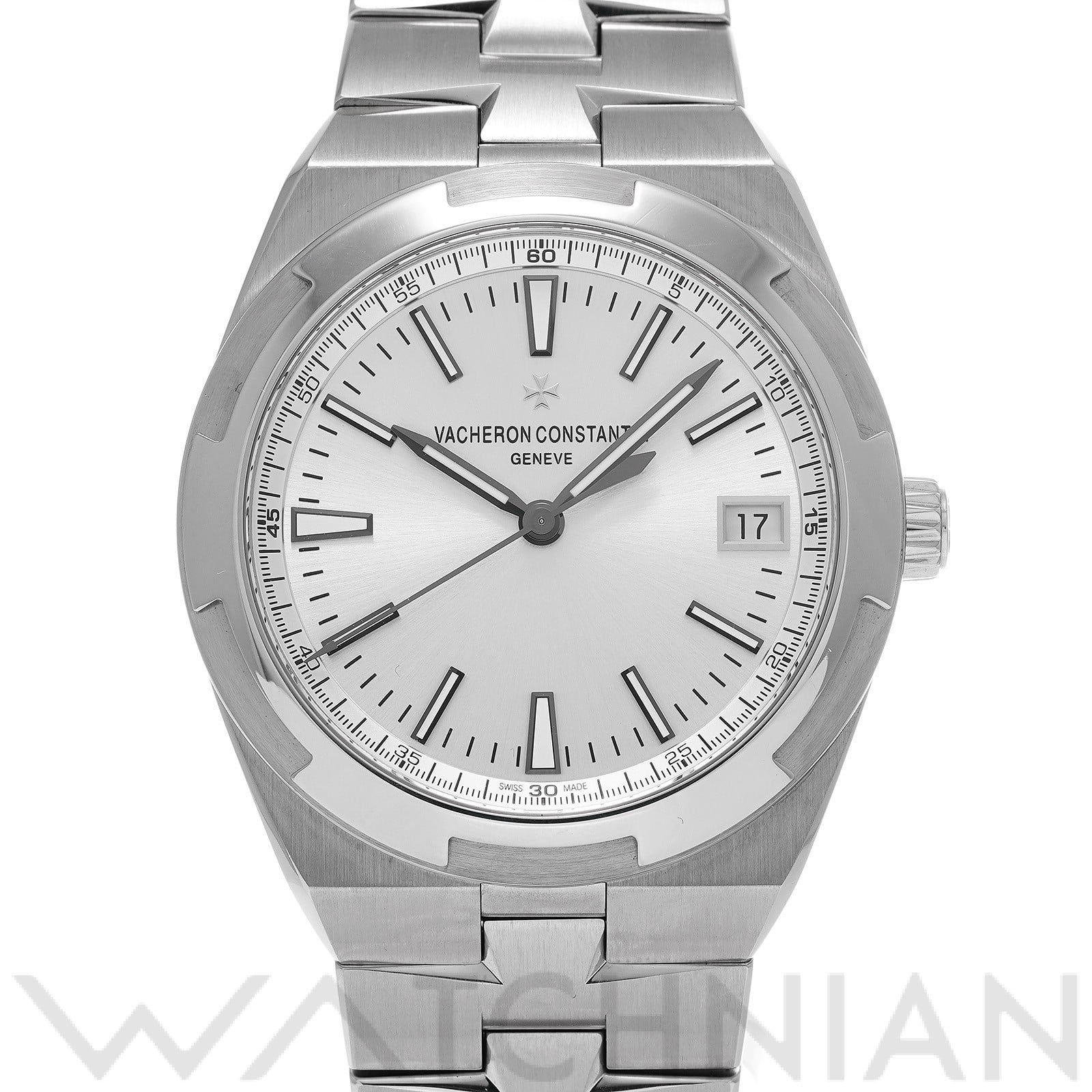 ヴァシュロン コンスタンタン / VACHERON CONSTANTIN オーバーシーズ 4500V/110A-B126 シルバー メンズ 時計 【中古】【wristwatch】