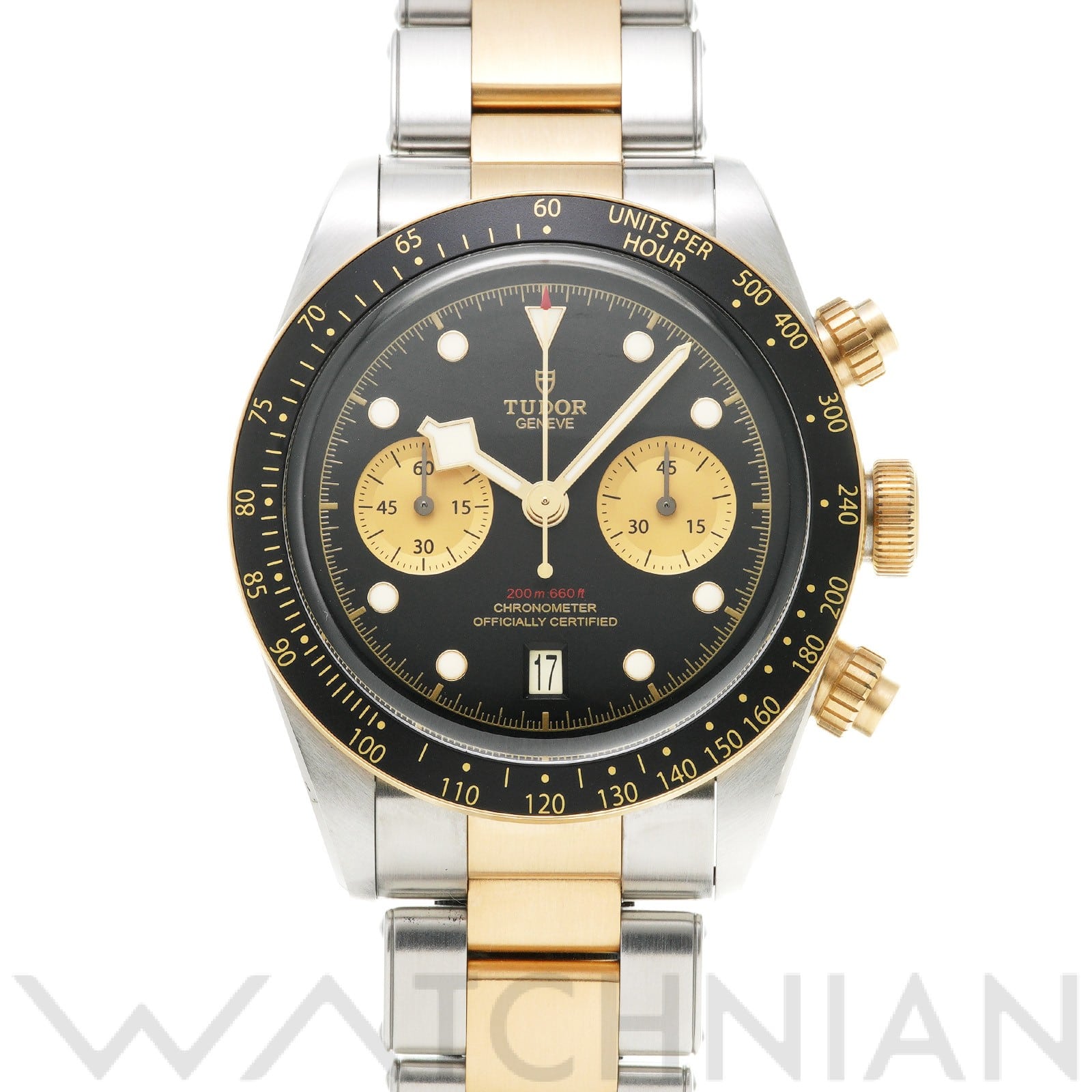 チューダー / チュードル / TUDOR ブラックベイ クロノ S&G 79363N ブラック/シャンパン メンズ 時計 【中古】【wristwatch】