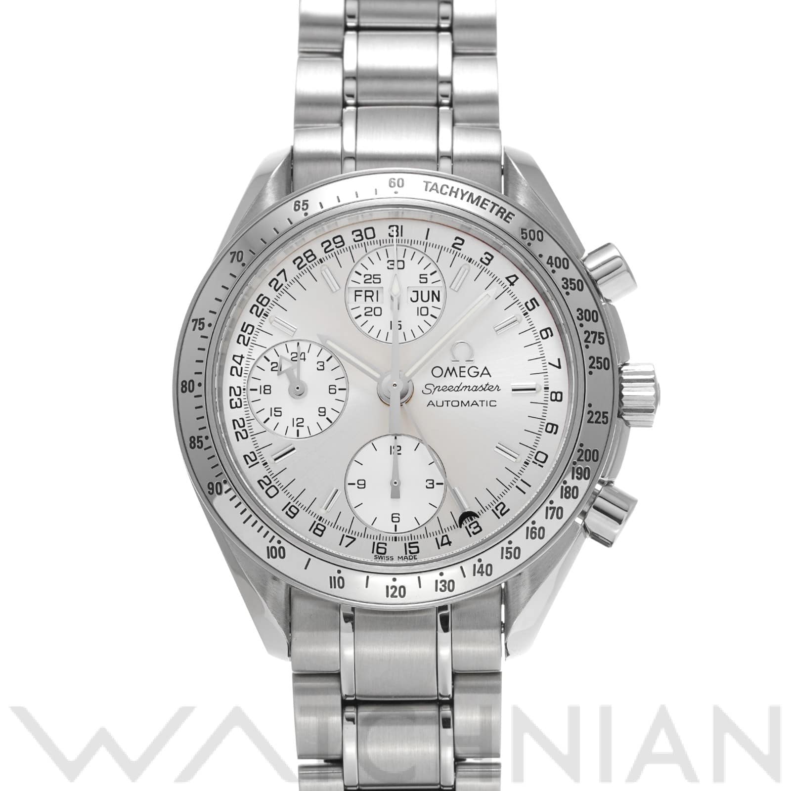 オメガ / OMEGA スピードマスター トリプルカレンダー 3523.30 シルバー メンズ 時計 【中古】【wristwatch】