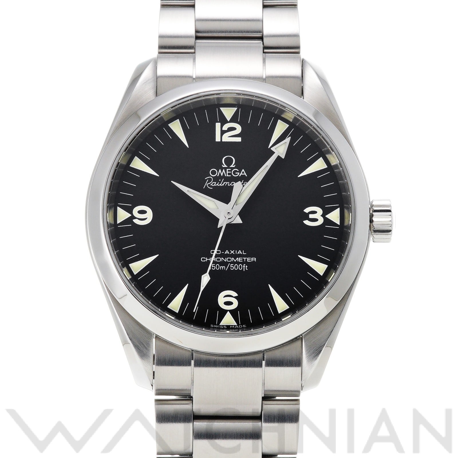 オメガ / OMEGA シーマスター レイルマスター コーアクシャル 2503.52 ブラック メンズ 時計 【中古】【wristwatch】