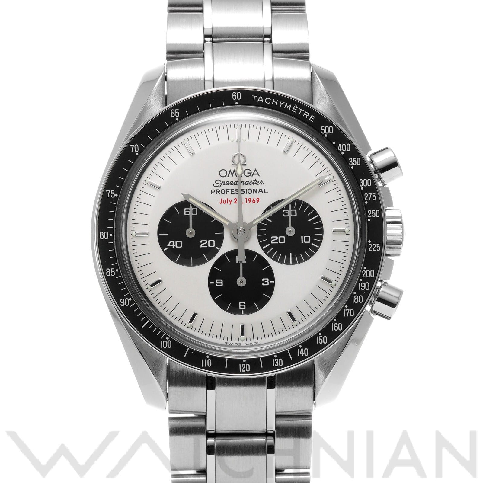 オメガ / OMEGA スピードマスター プロフェッショナル ムーンウォッチ アポロ11号 35th 3569.31 ホワイト/ブラック メンズ 時計 【中古】【wristwatch】