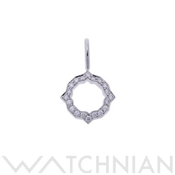 ハリー ウィンストン べル チャーム シルバー Pt950プラチナ レディース ジュエリー 【中古】【jewelry】