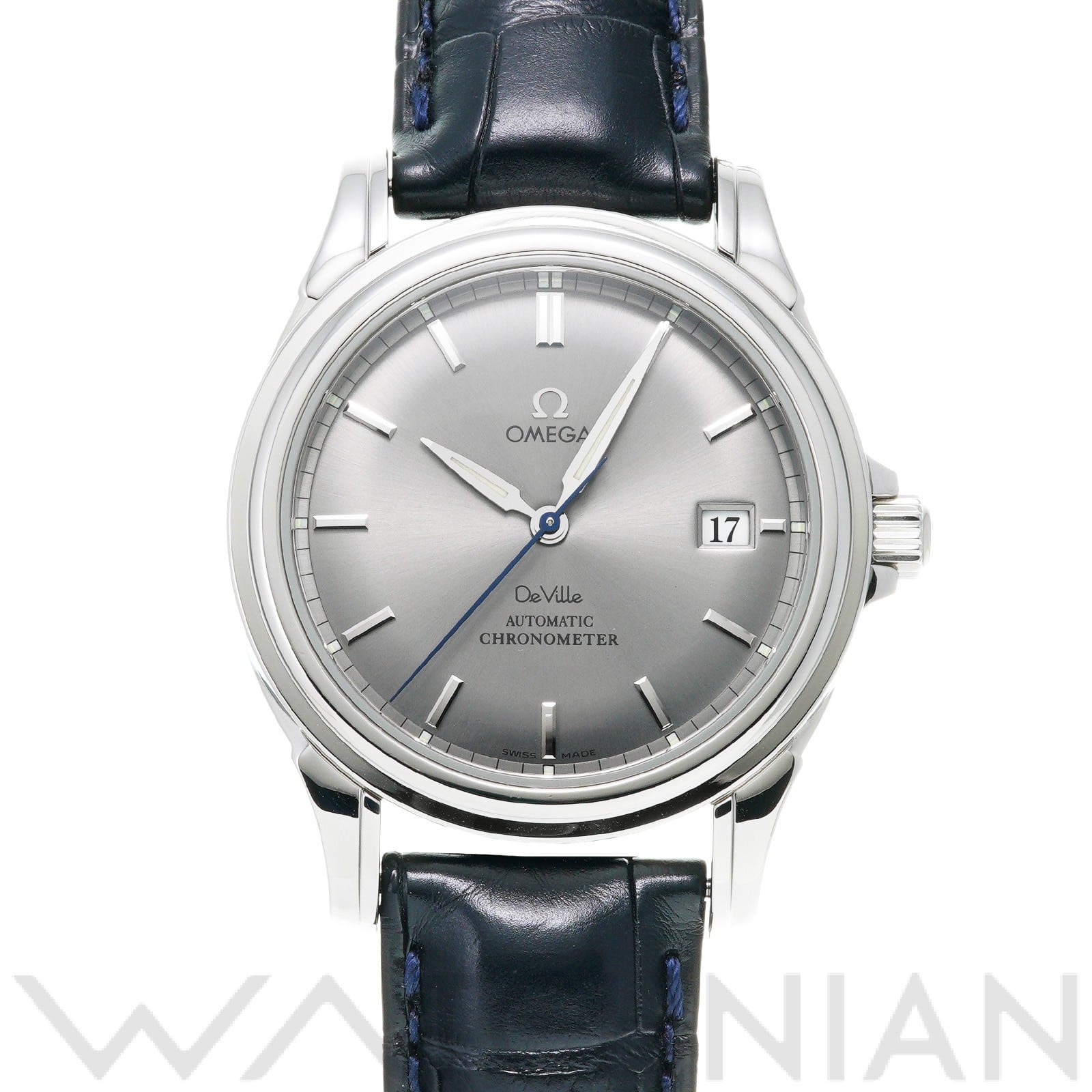 デ・ヴィル コーアクシャル 4831.40.31 グレー オメガ OMEGA メンズ 【中古】