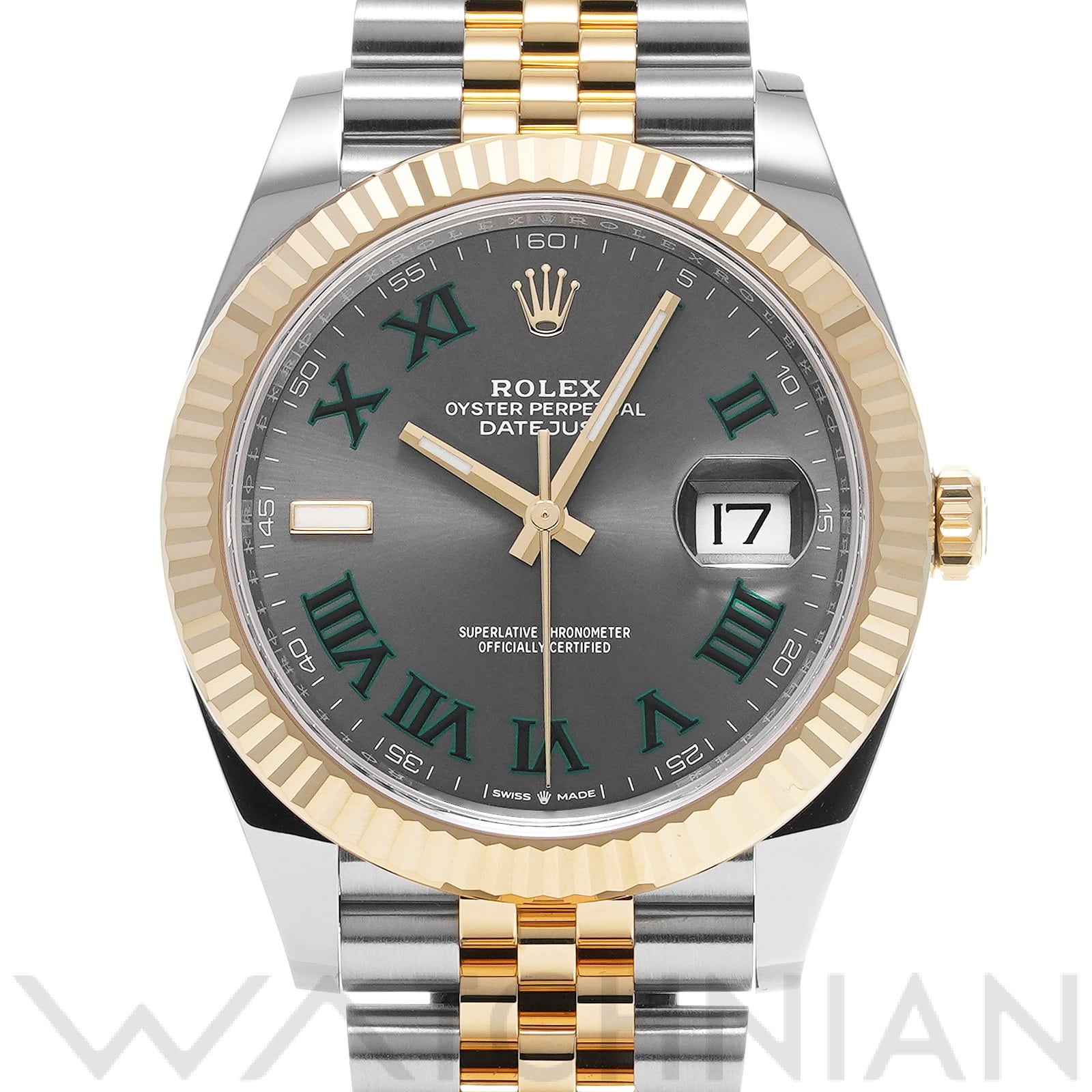 ロレックス デイトジャスト 41 126333 スレート メンズ 時計 【未使用】【wristwatch】