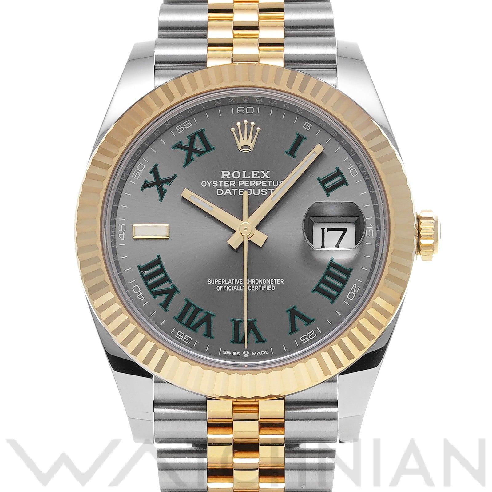 ロレックス デイトジャスト 41 126333 スレート メンズ 時計 【未使用】【wristwatch】