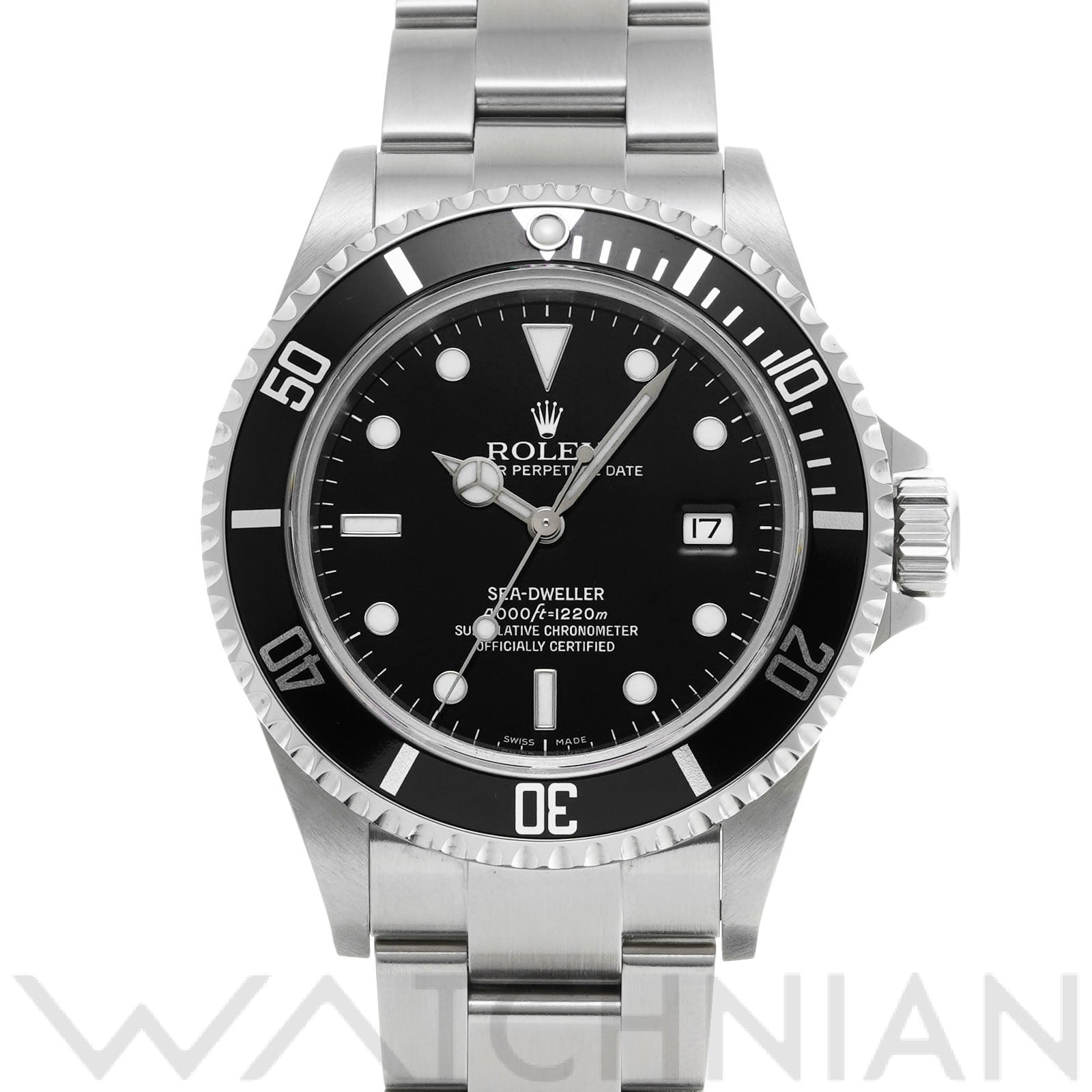 ロレックス シードゥエラー 16600 ブラック メンズ 時計 【中古】【wristwatch】