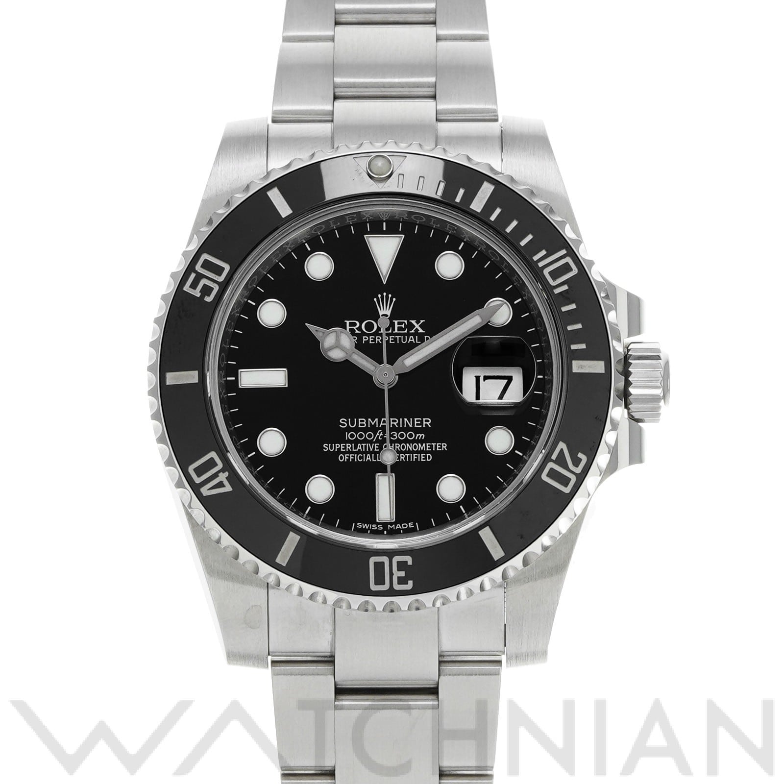 ロレックス サブマリーナ デイト 116610LN ブラック メンズ 時計 【中古】【wristwatch】