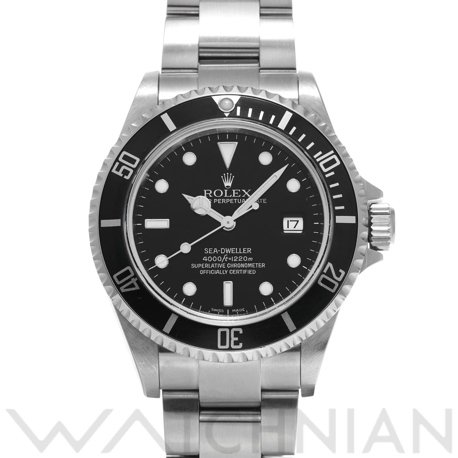 ロレックス シードゥエラー 16600 ブラック メンズ 時計 【中古】【wristwatch】