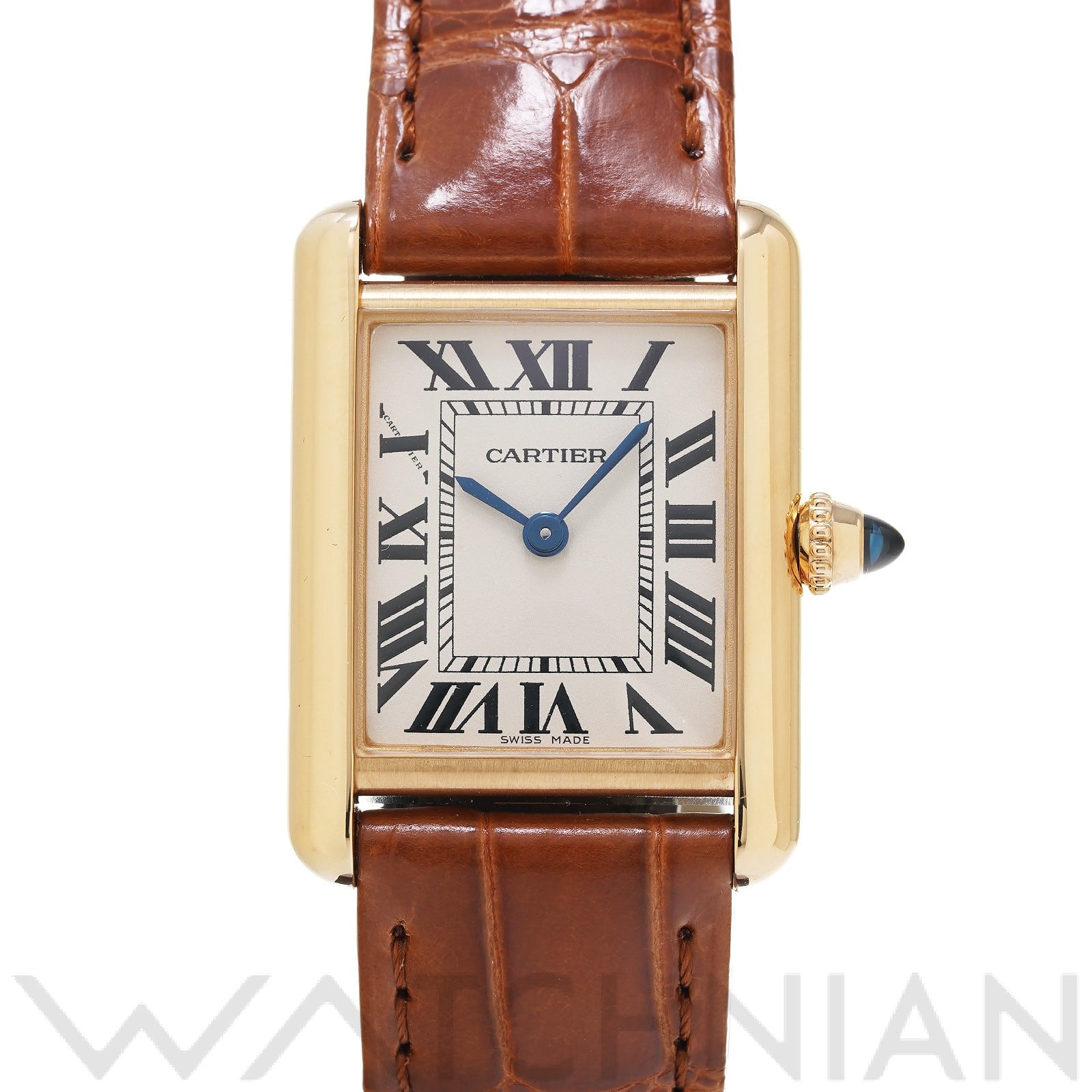 タンク ルイ カルティエ SM W1529856 シルバー カルティエ CARTIER レディース 【中古】