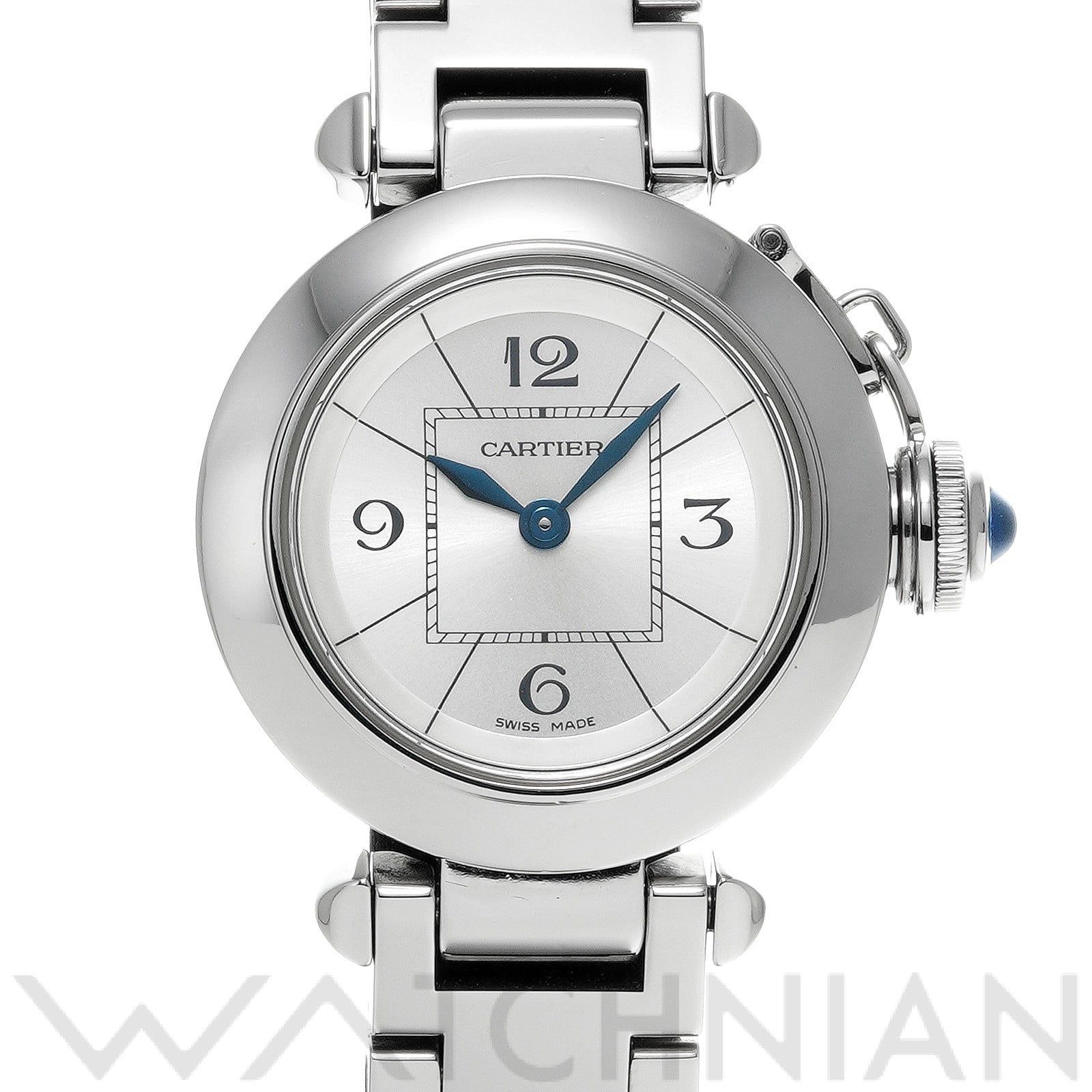 カルティエ / CARTIER ミスパシャ W3140007 シルバー レディース 時計 【中古】【wristwatch】