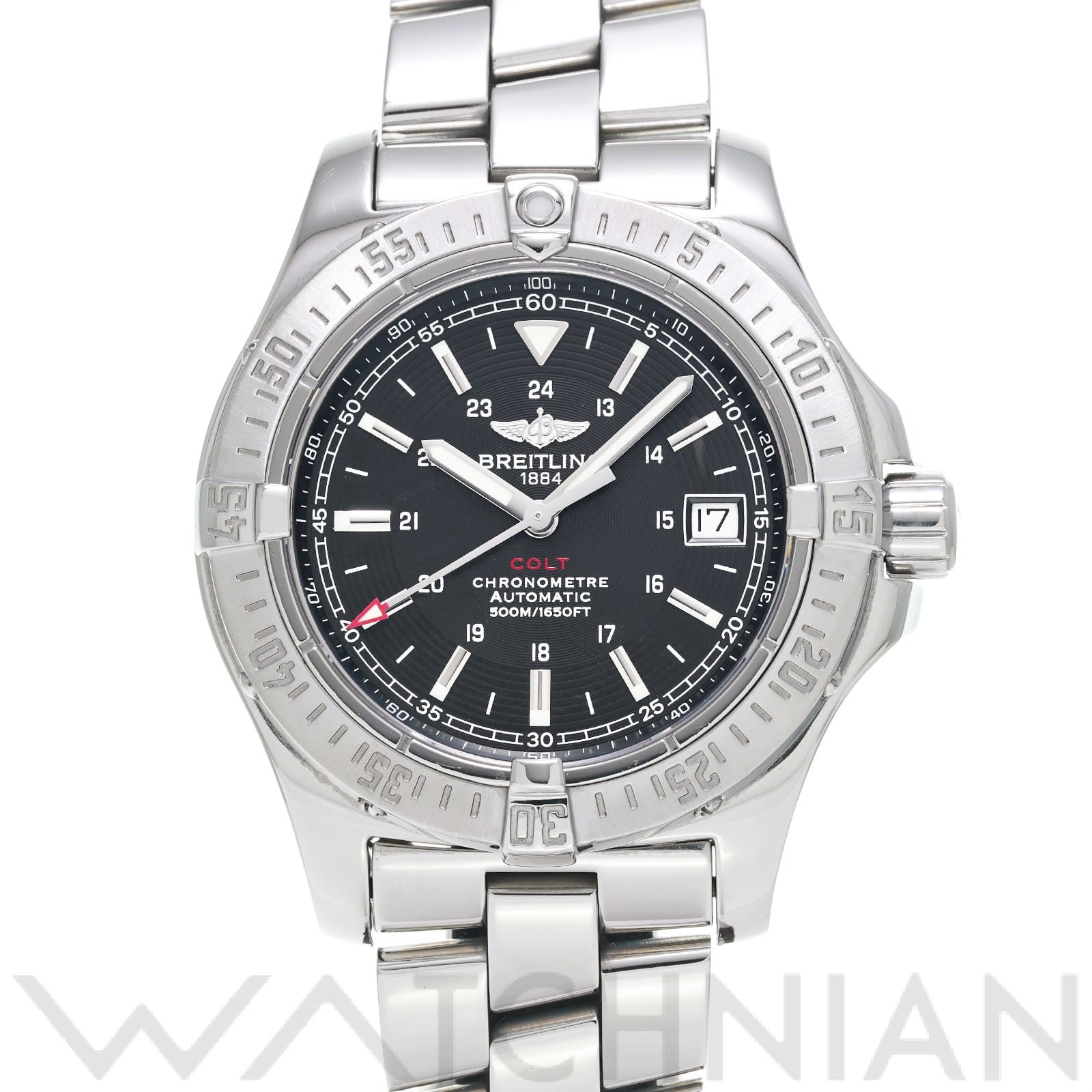 ブライトリング / BREITLING コルト オートマチック A178B84PRS ブラック メンズ 時計 【中古】【wristwatch】