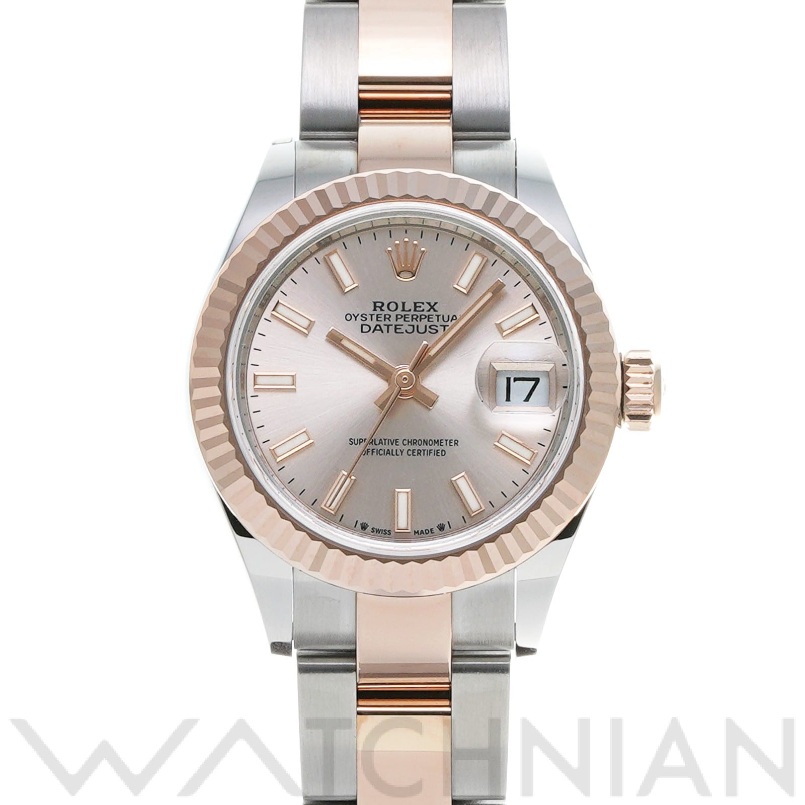 ロレックス レディ デイトジャスト 28 279171 サンダスト レディース 時計 【中古】【wristwatch】